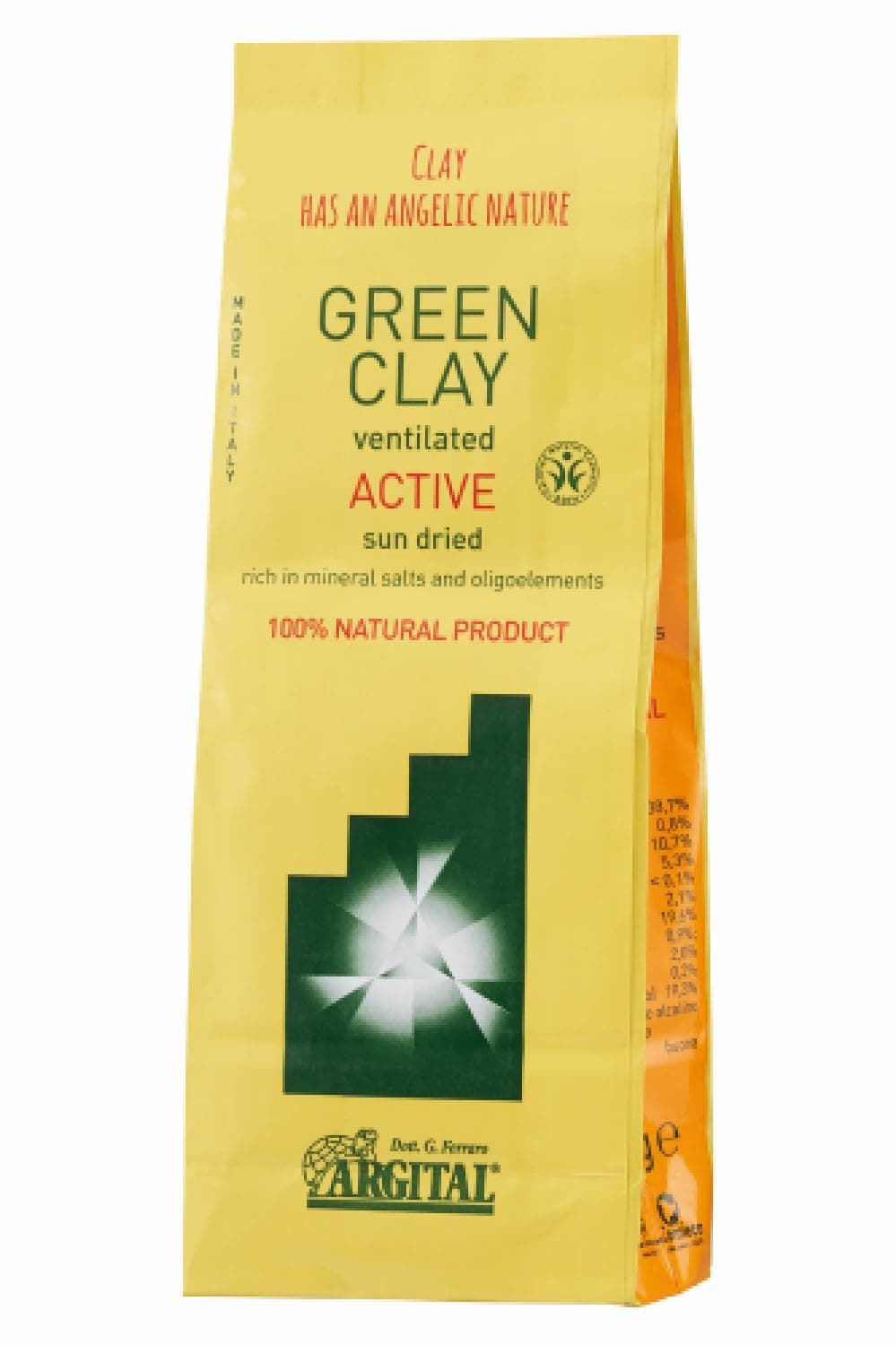 500GR GREEN CLAY ON A