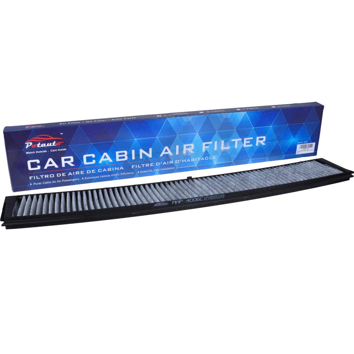 MAP 4006C (CF10362) Activated Carbon Car Cabin Air Filter Replacement for BMW 318I 318IS 318TI 320I 323CI 323I 323IS 325CI 325I 325XI 328CI 328I 328IS 330CI 330I 330XI M3 X3