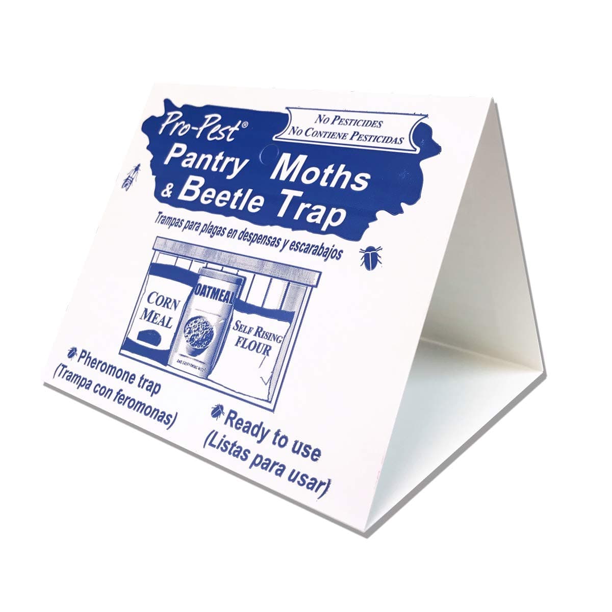 JFOakes Pro Pest Pantry Moth & Beetle Traps 2 Pre-Baited Traps