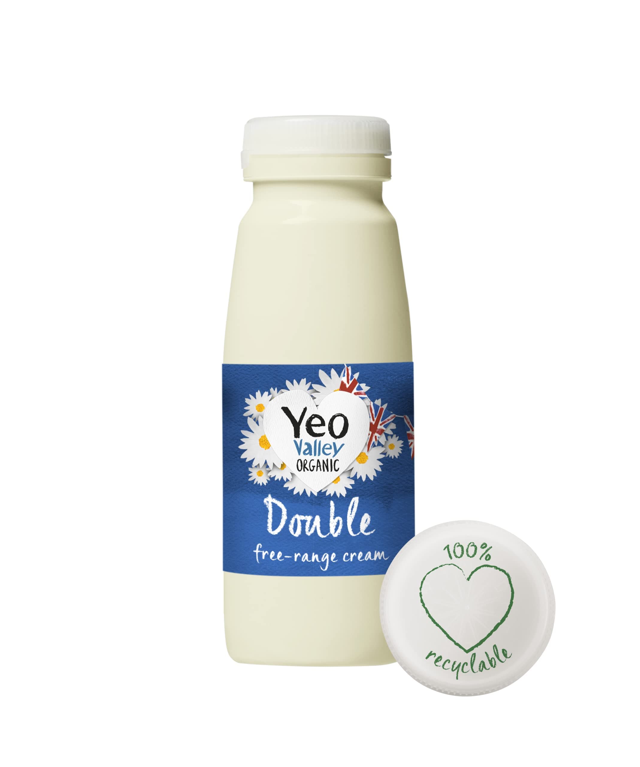 Yeo Valley Double Cream Bottle, 220ml