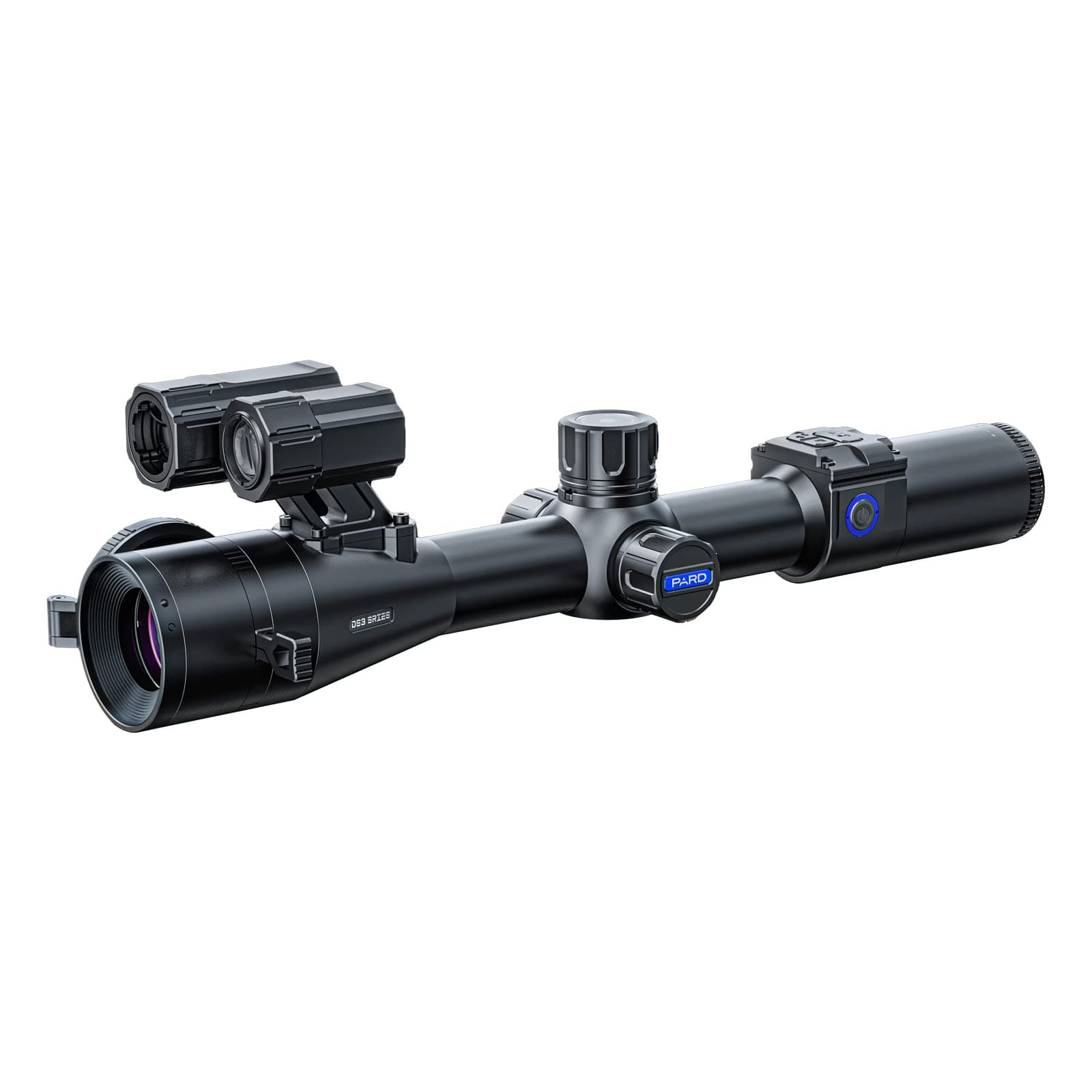 - PARD Night Vision Scope, Night Vision Rifle Scope w/Ballistics Calc, 4x-8x Magnification, Rangefinder 1000m, 2560x1440 Resolution, Video Record, Wi-Fi, Waterproof, DS35-50RF/940