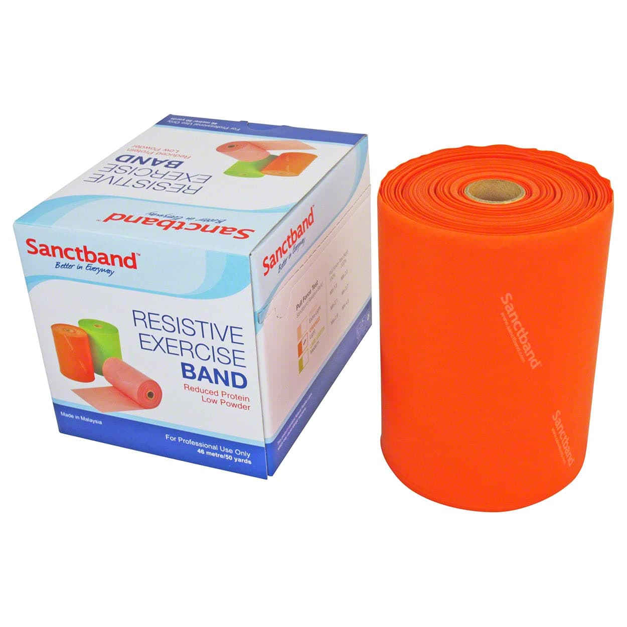 Sanctband RESISTIVE Band 50 Yard/ 46 Meter Orange (Light)