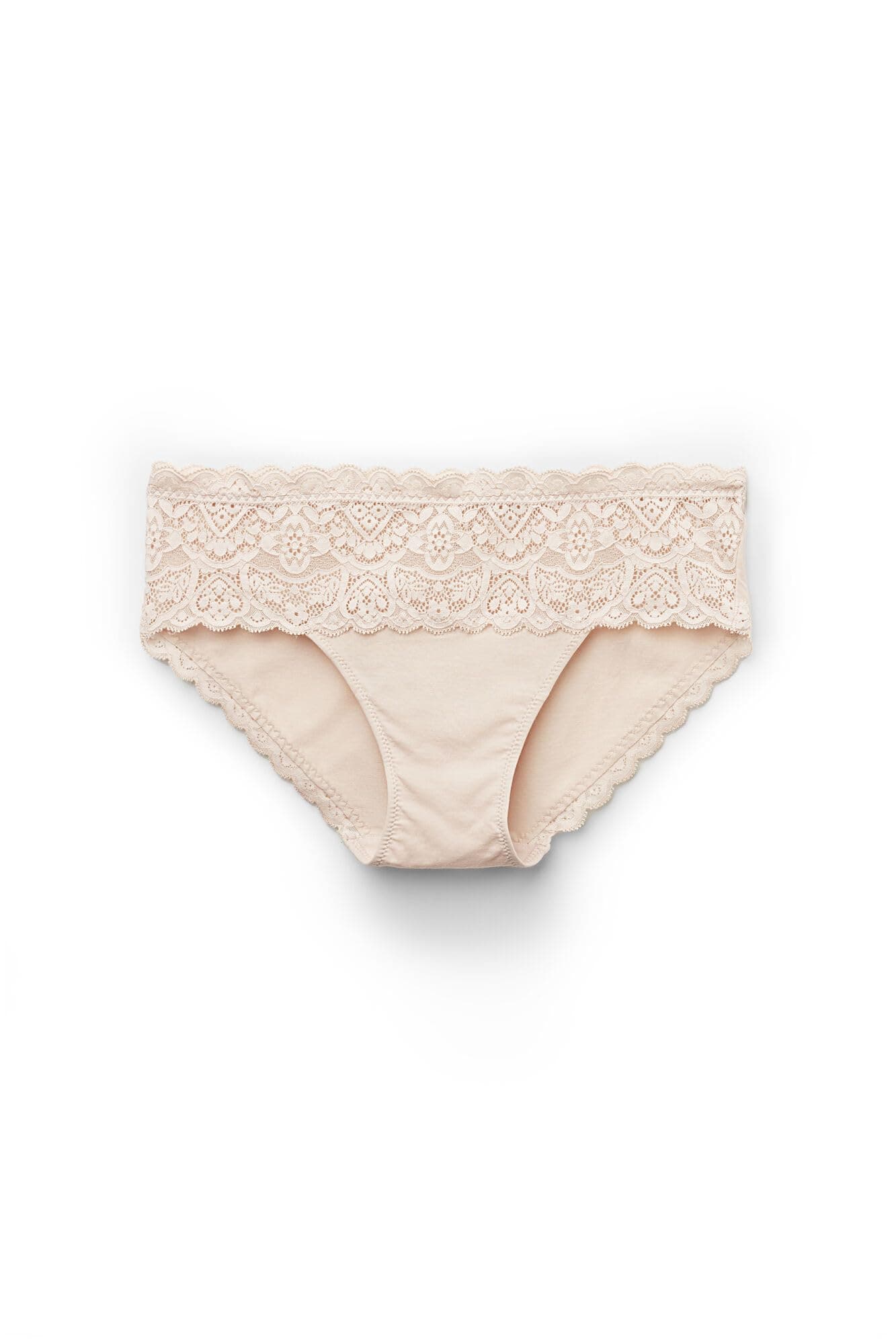Woman's Cotton Lace Panties