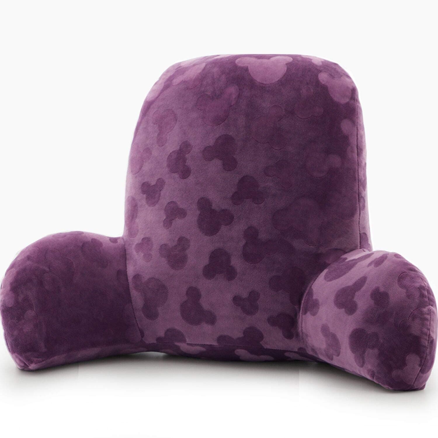 Embossed plush Reading Pillow - Best Bed Pillow with Arm Reading Bed - Perfect for Teens, and Kids -by wwang(Violet)