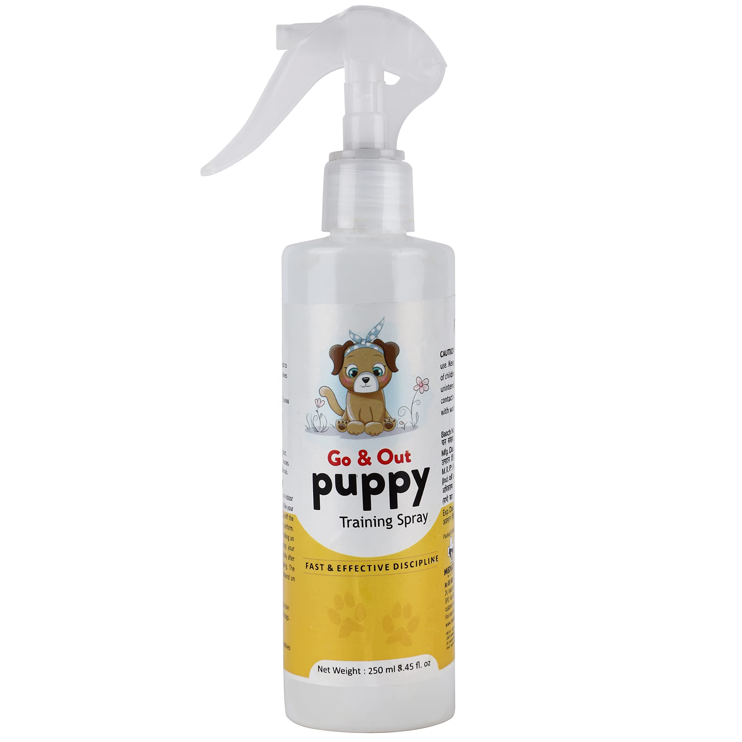 Medilogy Biotech Go & Out Potty Training – 250ml Training Need for Puppies Where to do Potty & Pee