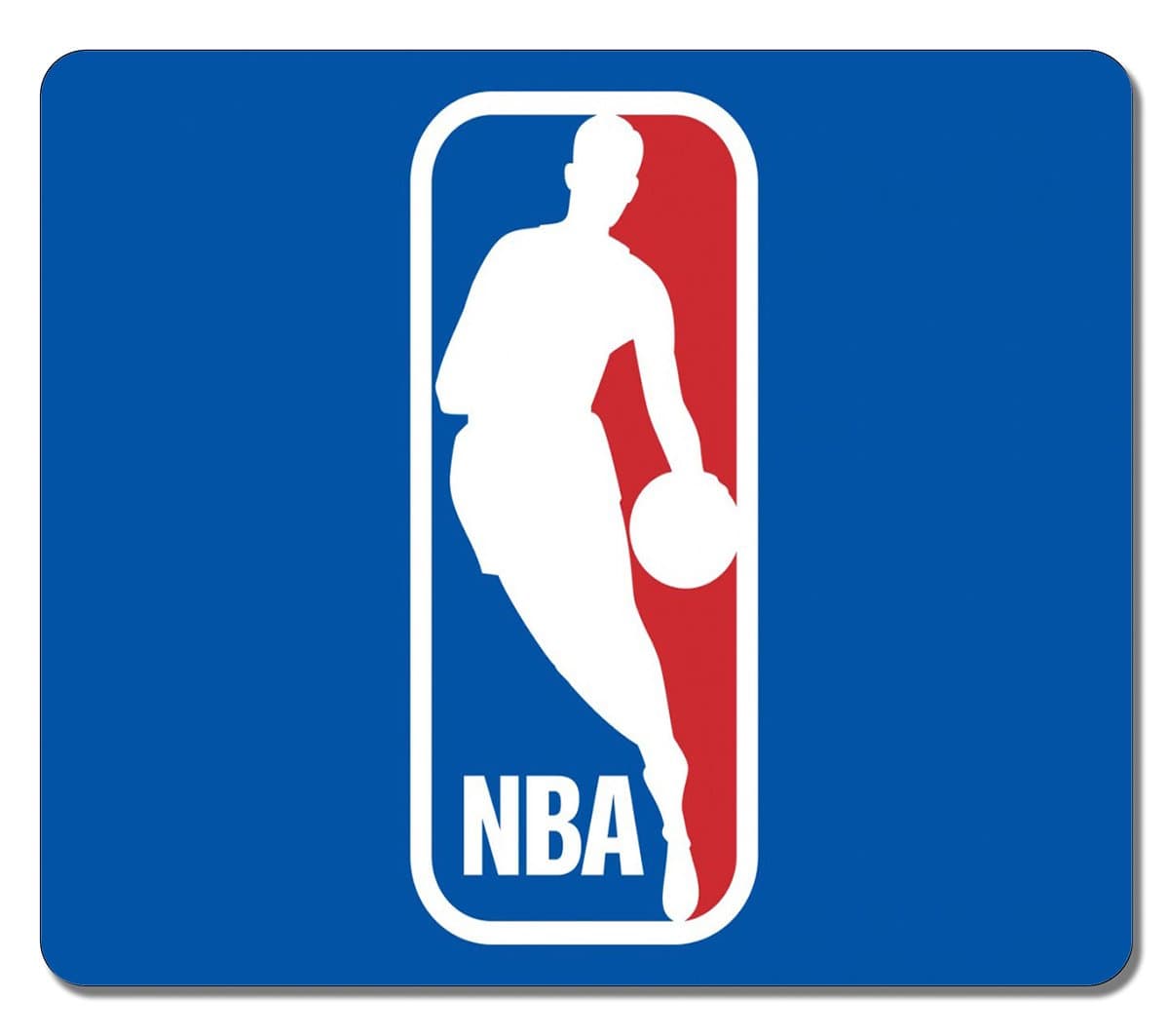 VUTTOO Large Mouse pad - Nba Logo Durable Mousepad Non-Slippery Rubber Gaming Mouse Pad