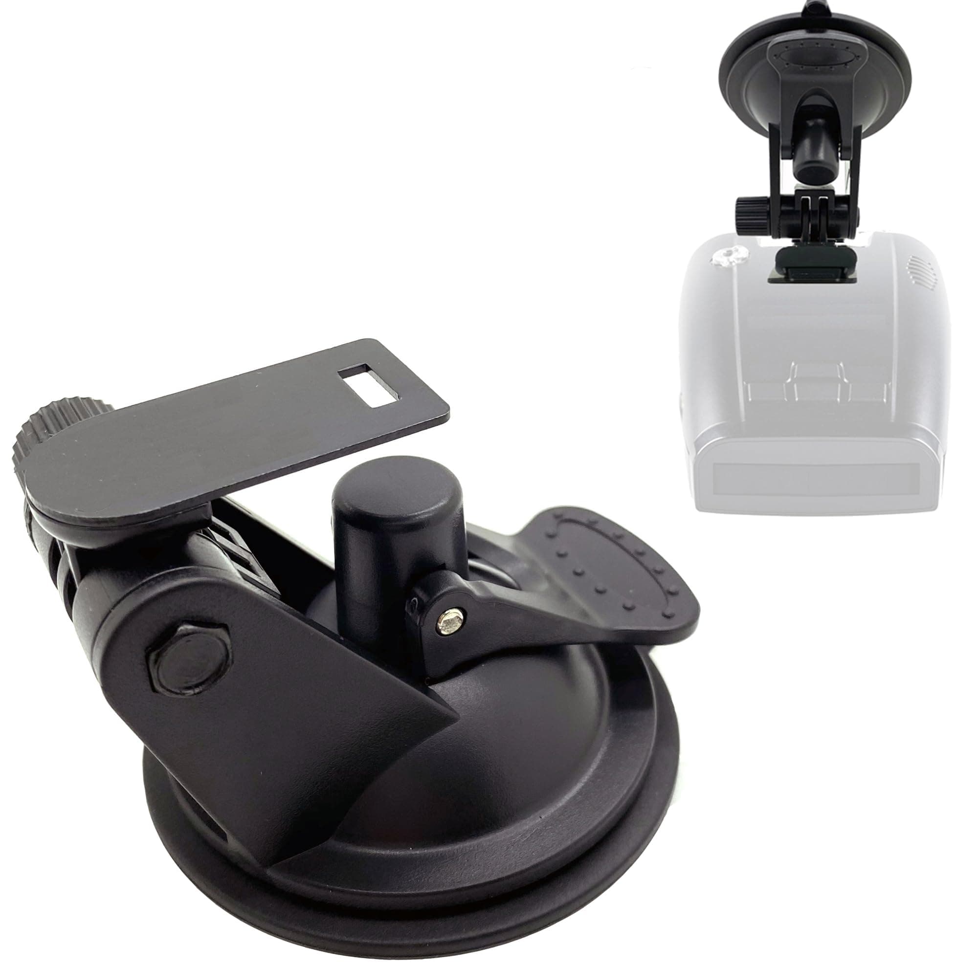 ChargerCity Super Suction Radar Detector Windshield Suction Cup Mount for Cobra Radar Detector iRadar ESD SPX RAD 480i 450 380 7800BT Radar