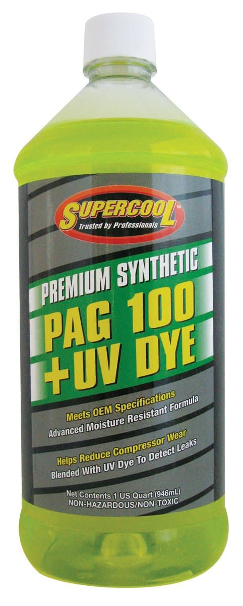 TSI SupercoolA/C Comp Lube, UV Dye, 32 Oz, Flsh PNT 450F (P100-32D)