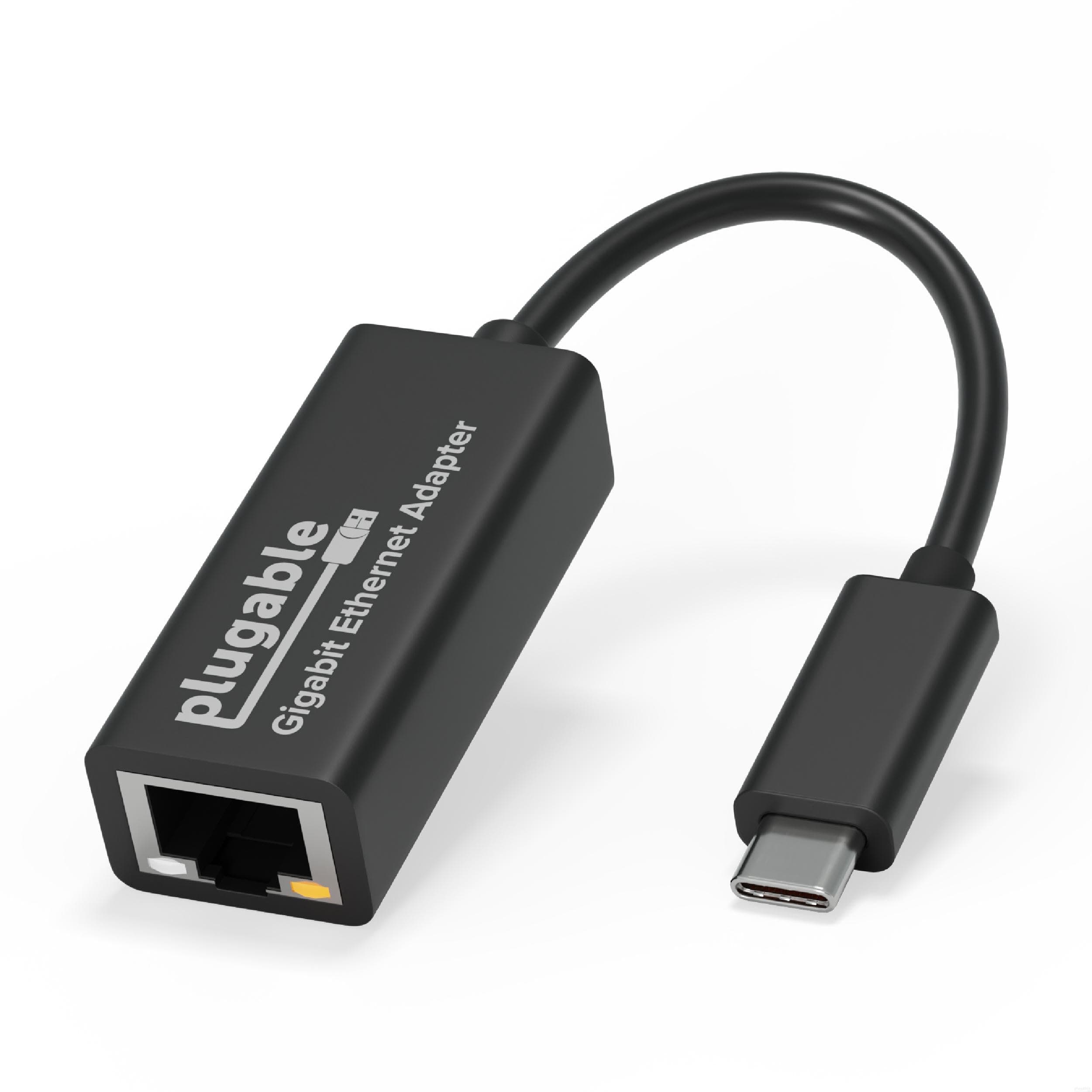 Plugable USB C to Ethernet Gigabit 10/100/1000 LAN Network Adapter (ASIX AX88179 chipset Compatible with Windows 10, 8.1, 8, 7, OS X/macOS, Linux, Chrome OS, Switch Game Console)
