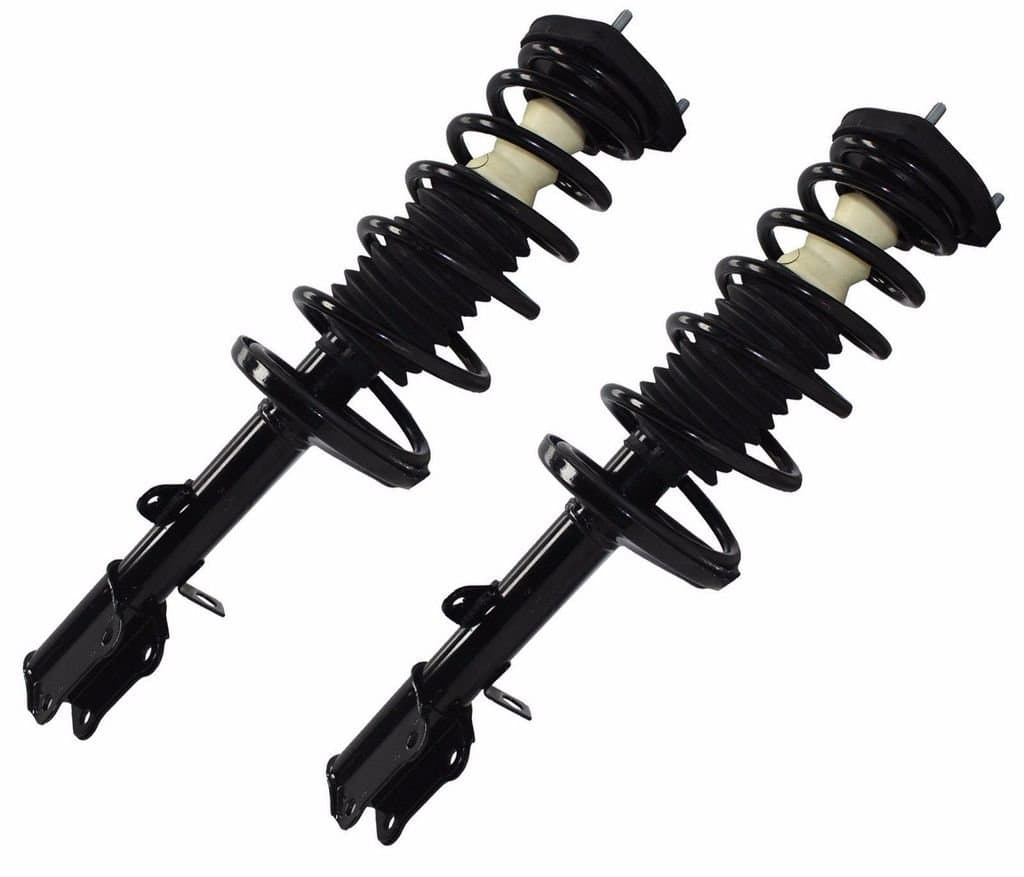 DTA 50130 Front Complete Strut Assemblies With Springs and Mounts Ready to Install OE Replacement 2-pc Compatible with Toyota Matrix or Pontiac Vibe