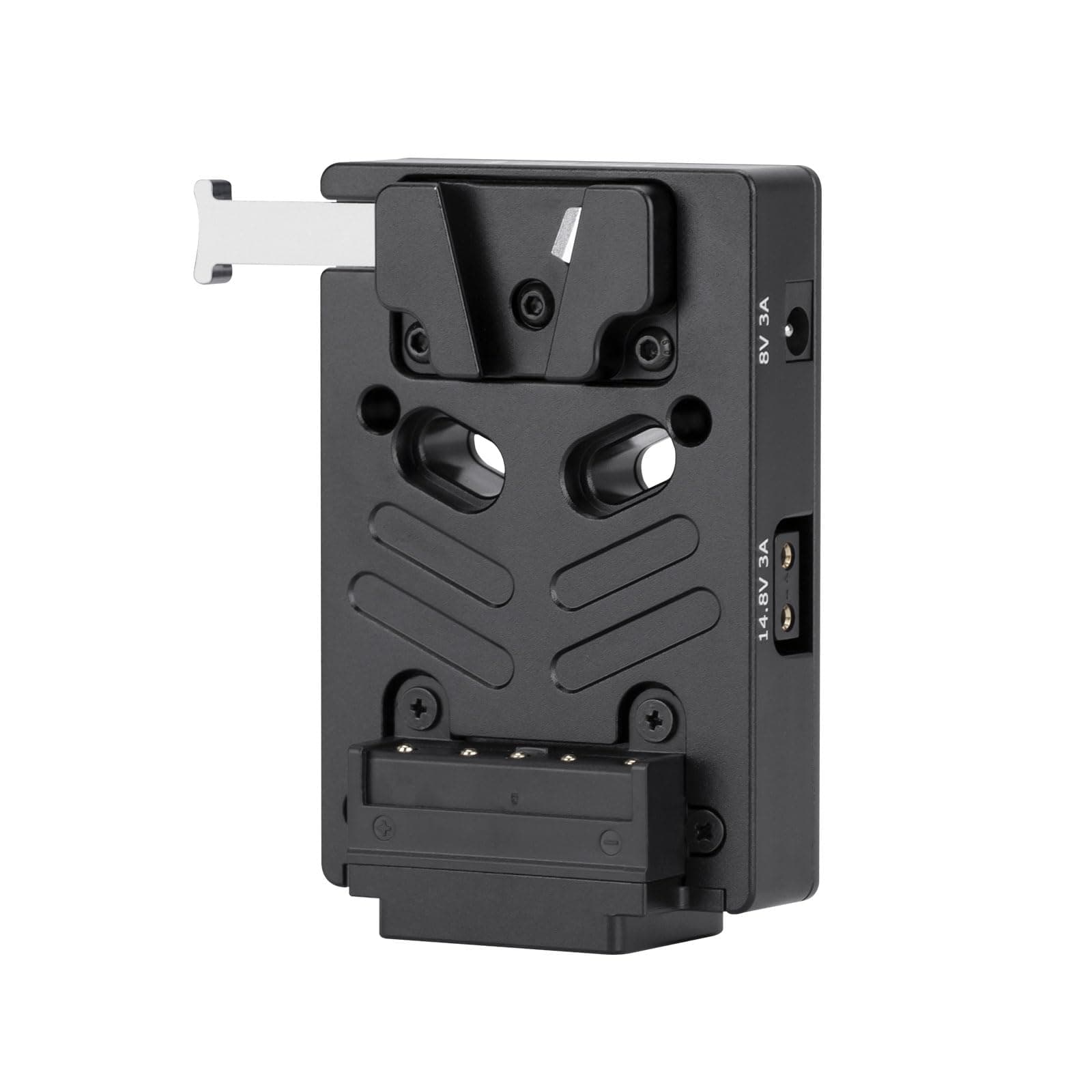 V Mount Battery Plate with 8V/3A DC, 14.8V/3A D-tap and PD 3.0 USB-C Output Ports Mini V Mount Plate - N21-D6