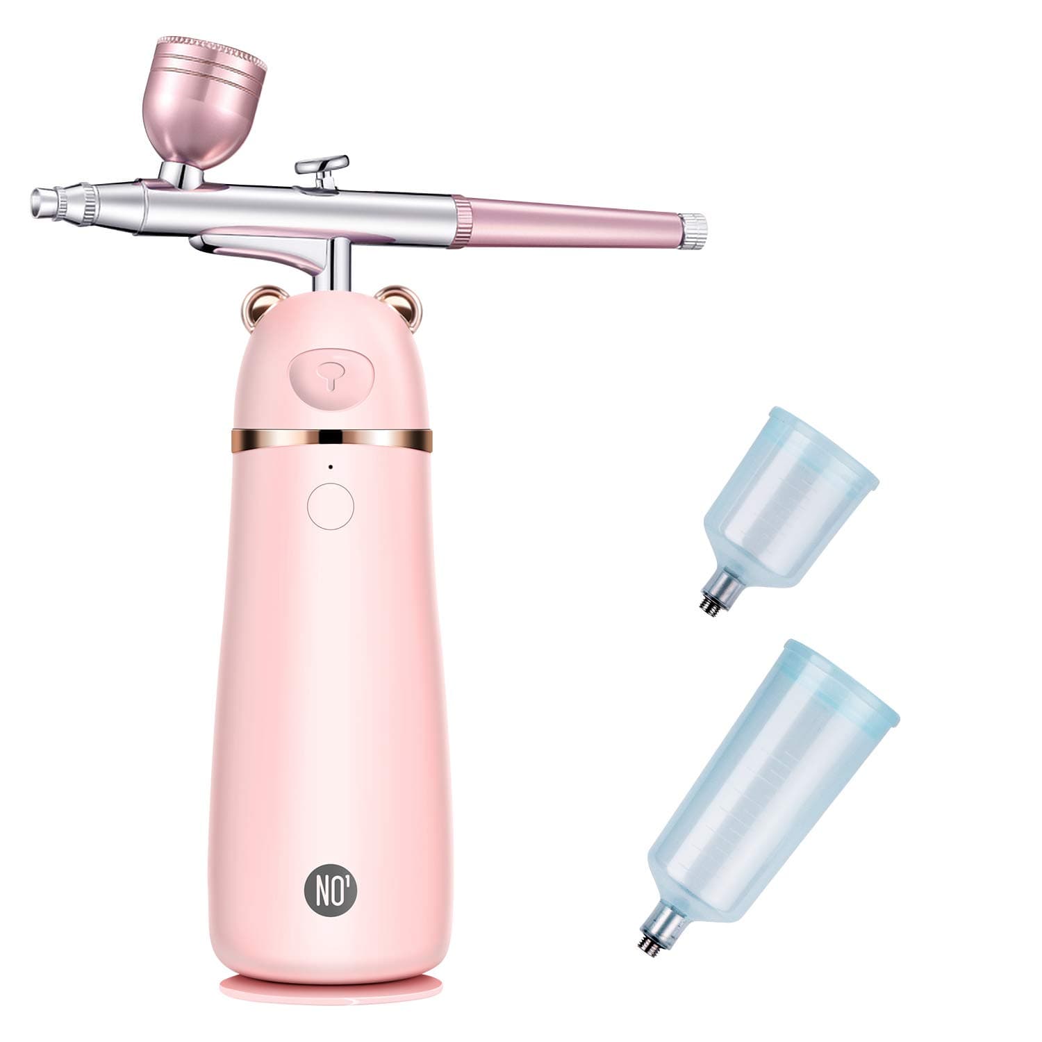 EUPH Makeup Airbrush Set, Rechargeable Handhold Cordless Mini Multi-purpose Airbrush Compressor for Deep Moisturizing Face Spa Paint Salon Tattoo Nail Art Cake Decoration Coloring