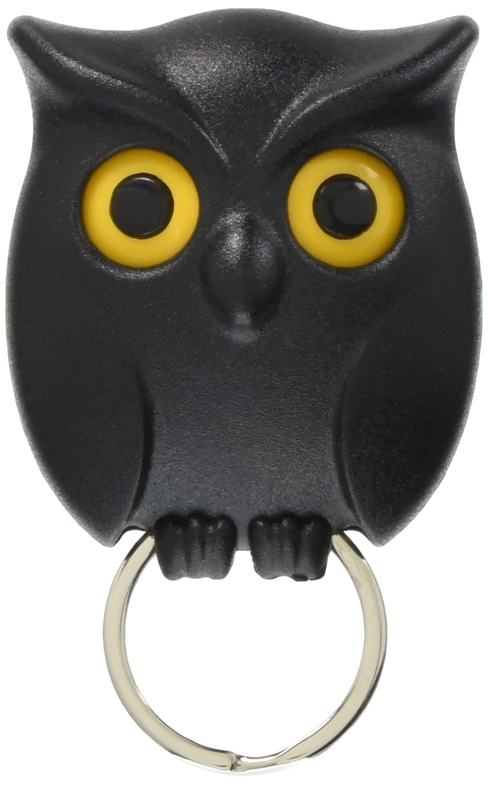 QUALYNight Owl Key Holders with Blinking Eyes Danish Design (Black)