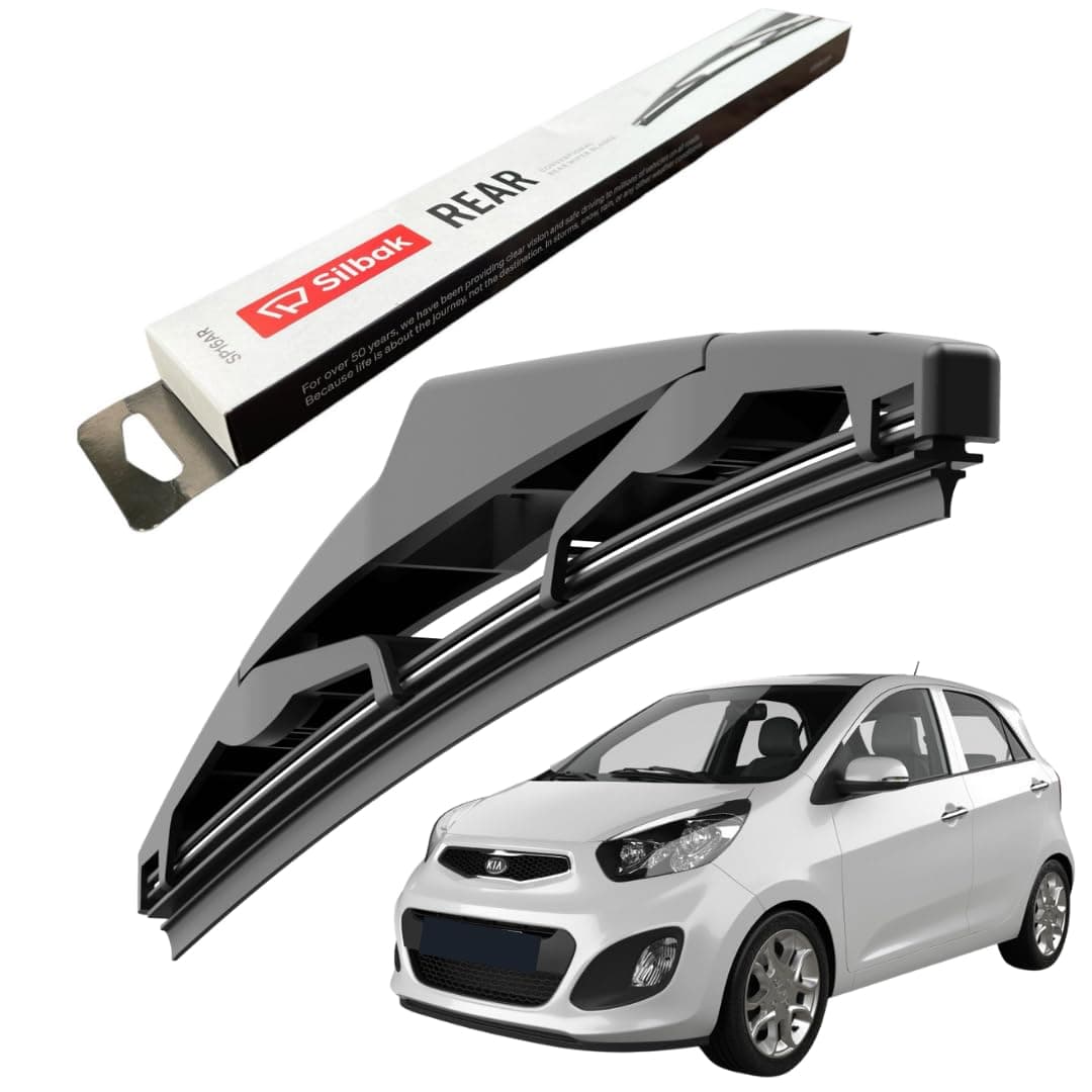 Silbak Rear Windscreen Wiper, fits for KIA PICANTO (05/2011-04/2017) Rear Wiper Blade, 300mm