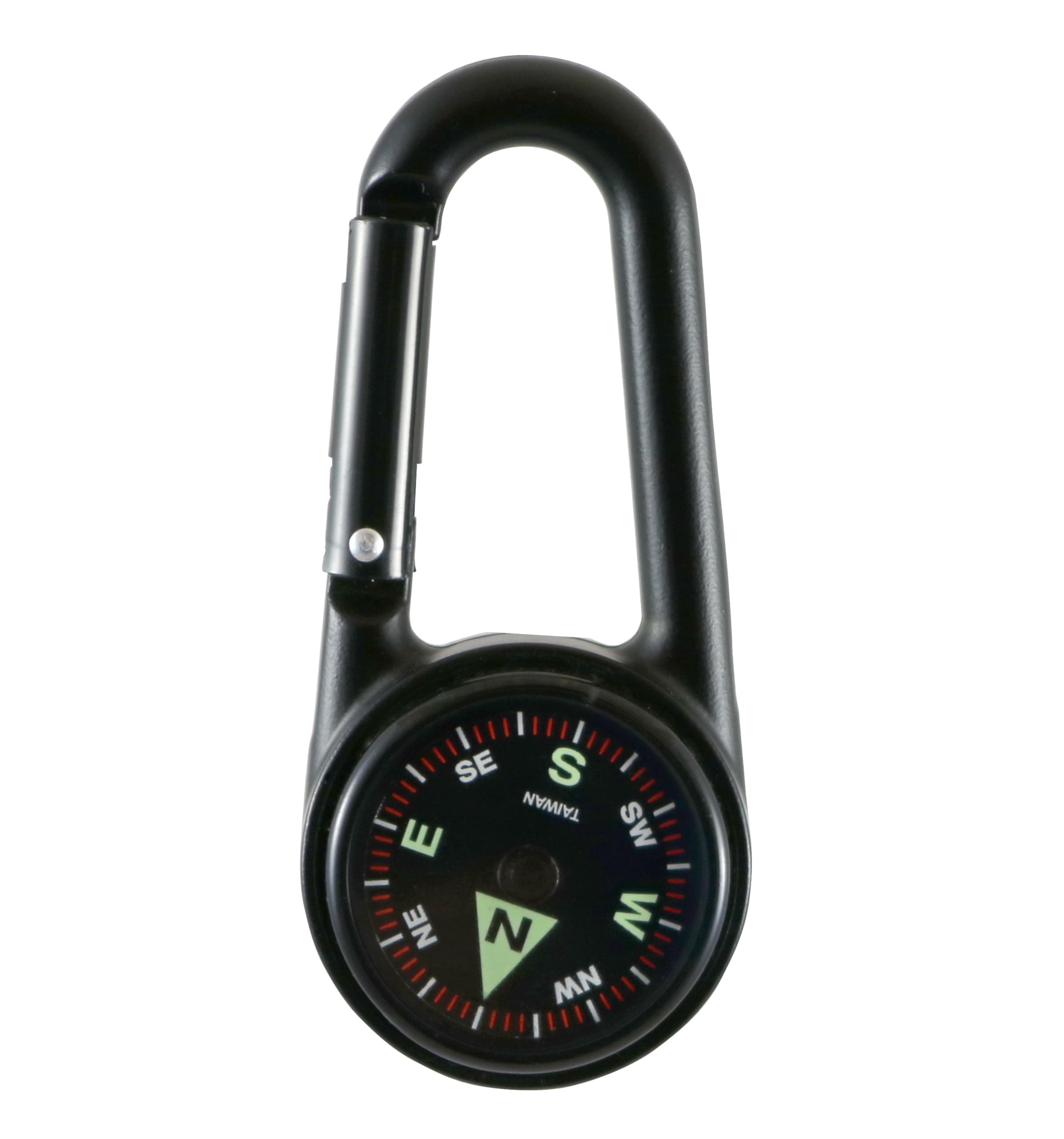 Coghlan's Carabiner Compass, Black, One Size