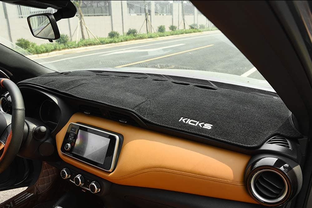 Dashboard Dash Protector Dash Mat Sun Cover Pad Compatible for Nissan Kicks 2018 2019 2020 2021 2022 2023