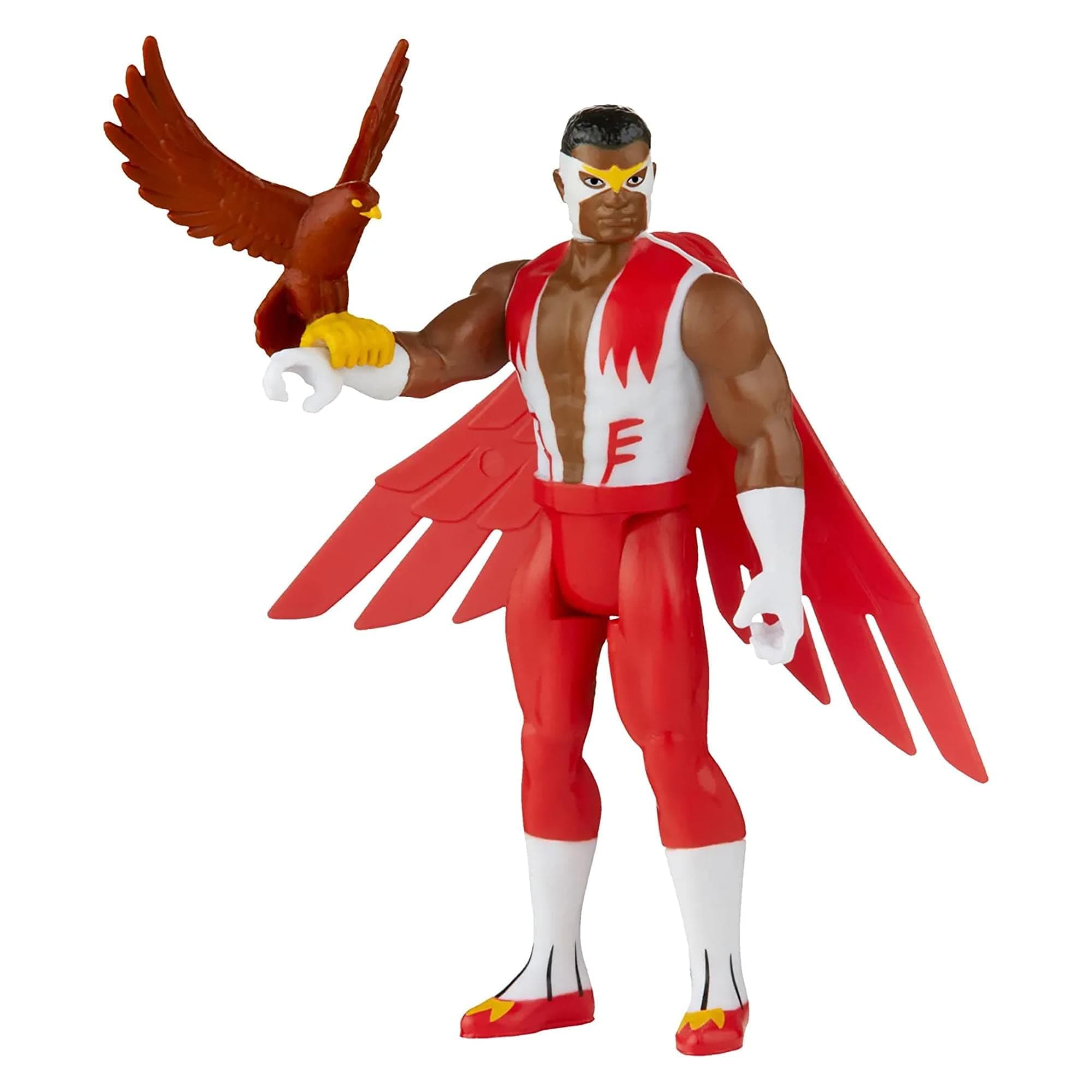 Hasbro Marvel Legends Series Retro 375 Collection, Marvel's Falcon 3.75-Inch Action Figure, F3808, Multi-Colour