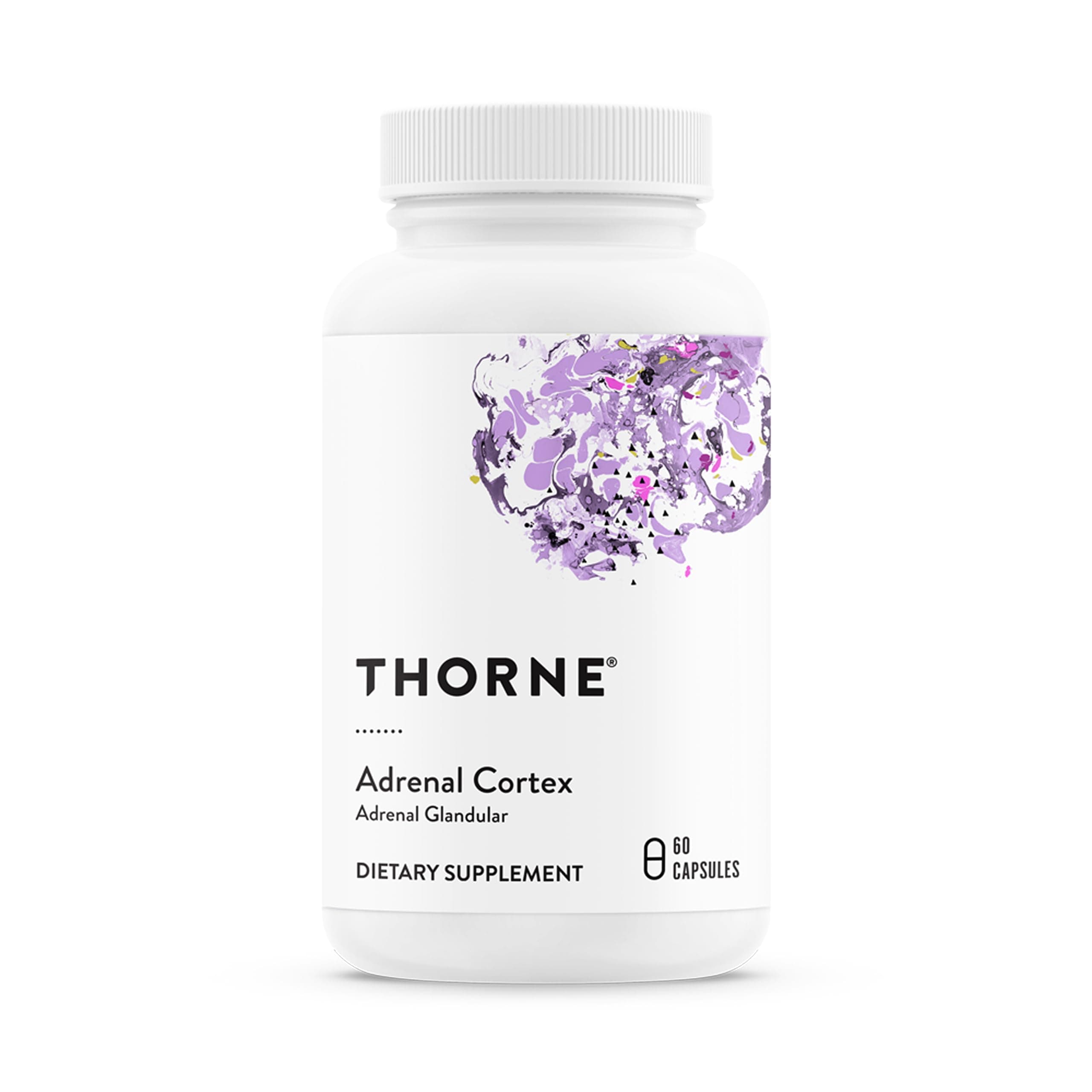 Thorne Research, Adrenal Cortex, 60 Vegetarian Capsules