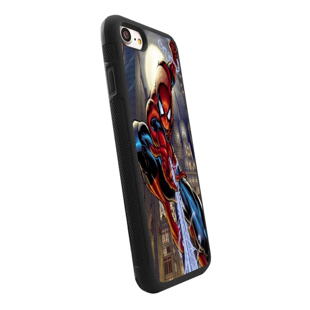 iPhone 7 case, iPhone 7 cover, Customized Spider Man TPU Stand Case for iPhone 7