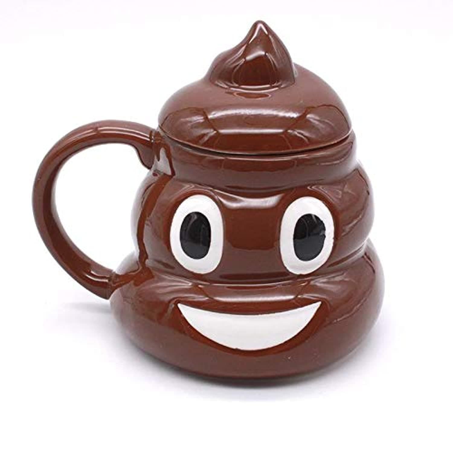 Chocolate mousse emoji Brown Coffee Mug