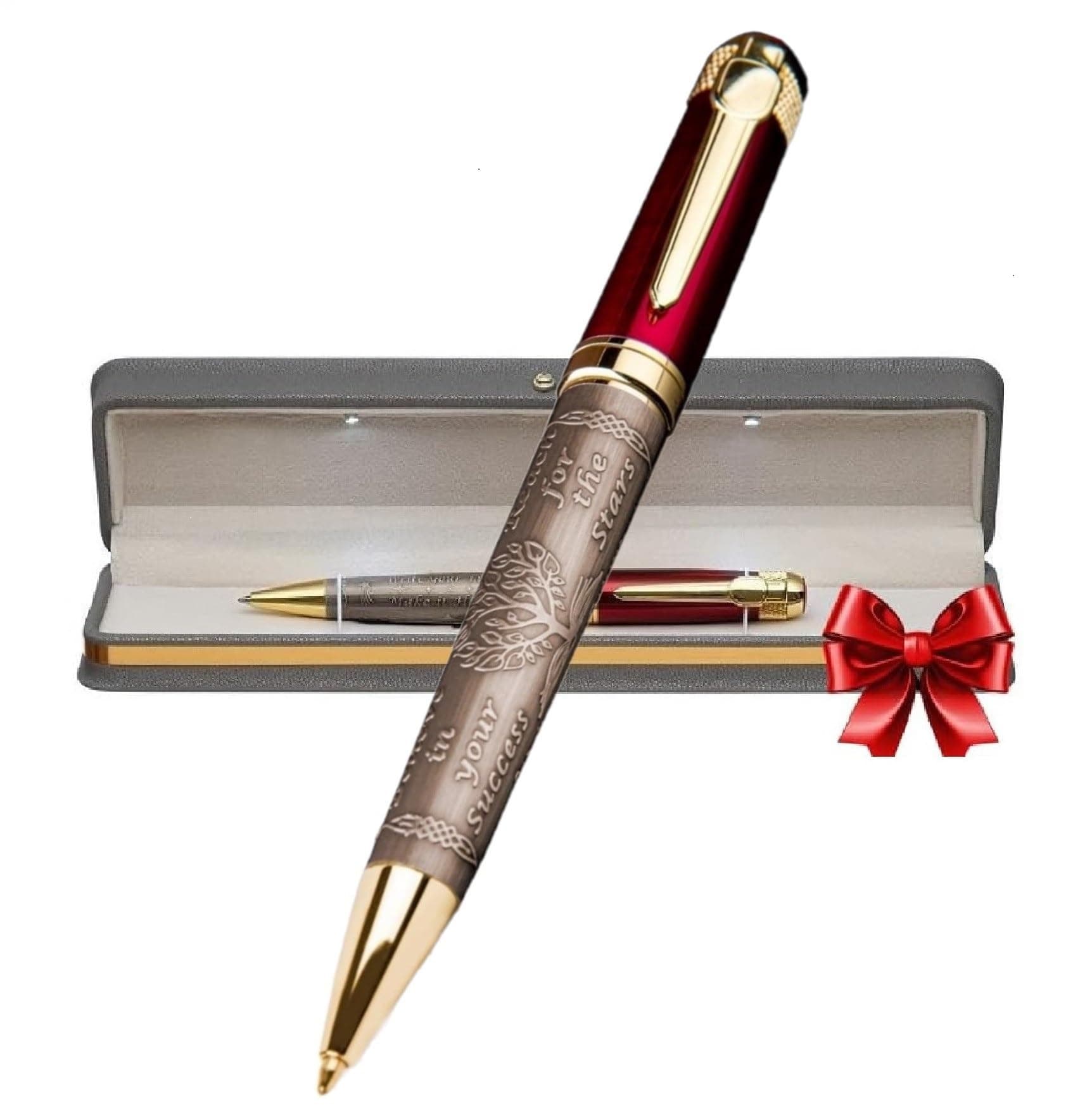 Red Gold With Gift Box