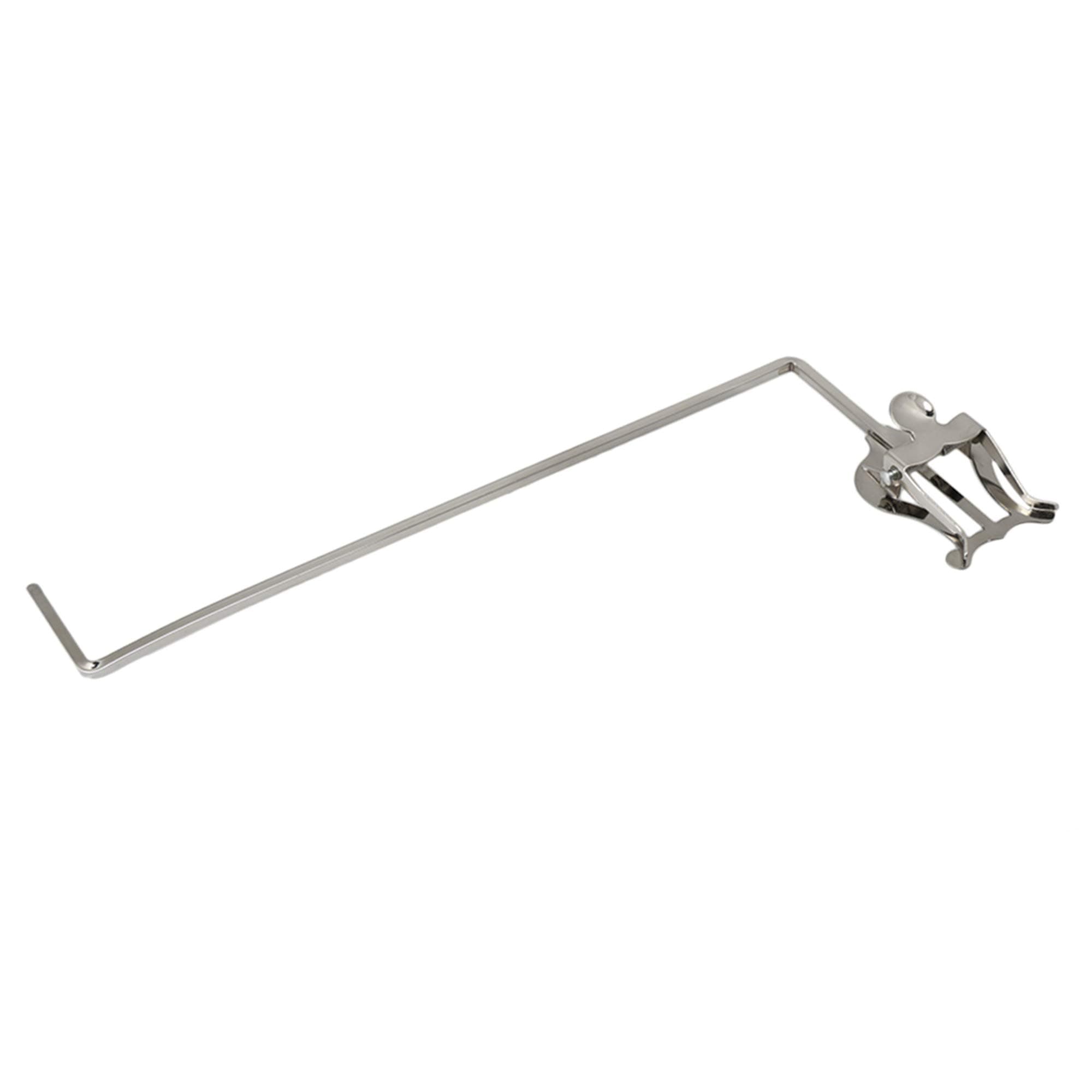 Yibuy Silver 3/4 Vertical Keys Euphonium Marching Clamp-On Silver Music Sheet Clip