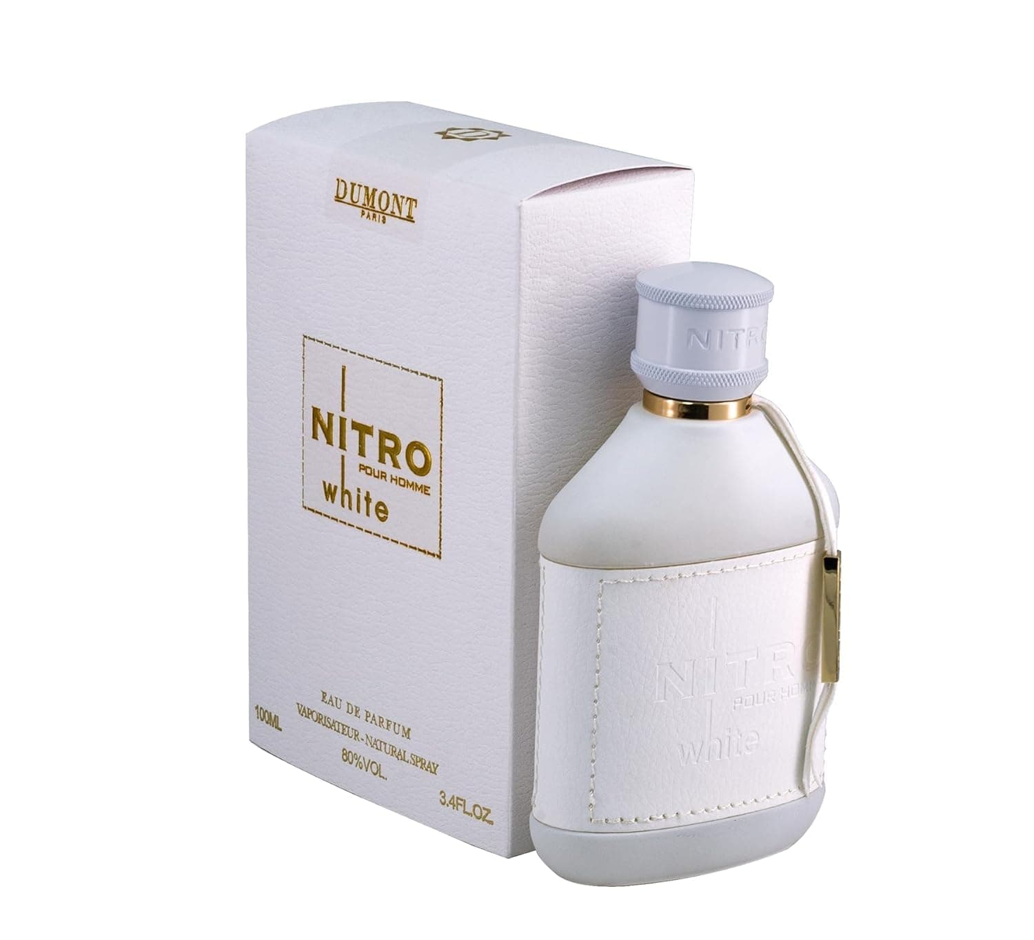 NITRO White - 100ml - Eau De Parfum - Luxury Perfume for Men - Fruit, Woody, vanilla & Masculine Fragrance - Long Lasting Cologne Mist & Body Spray - for Him