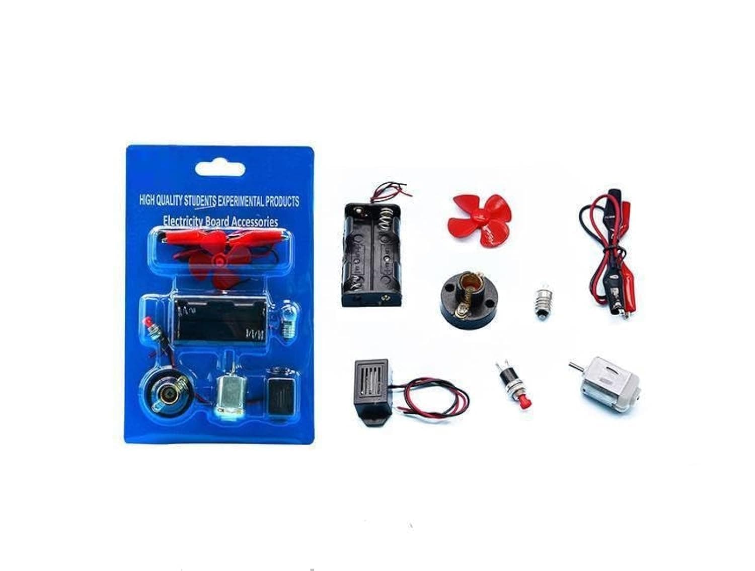 Biella Electric Circuit Motor Project Startup Kit- Science Experiment DIY Circuit Learning Set