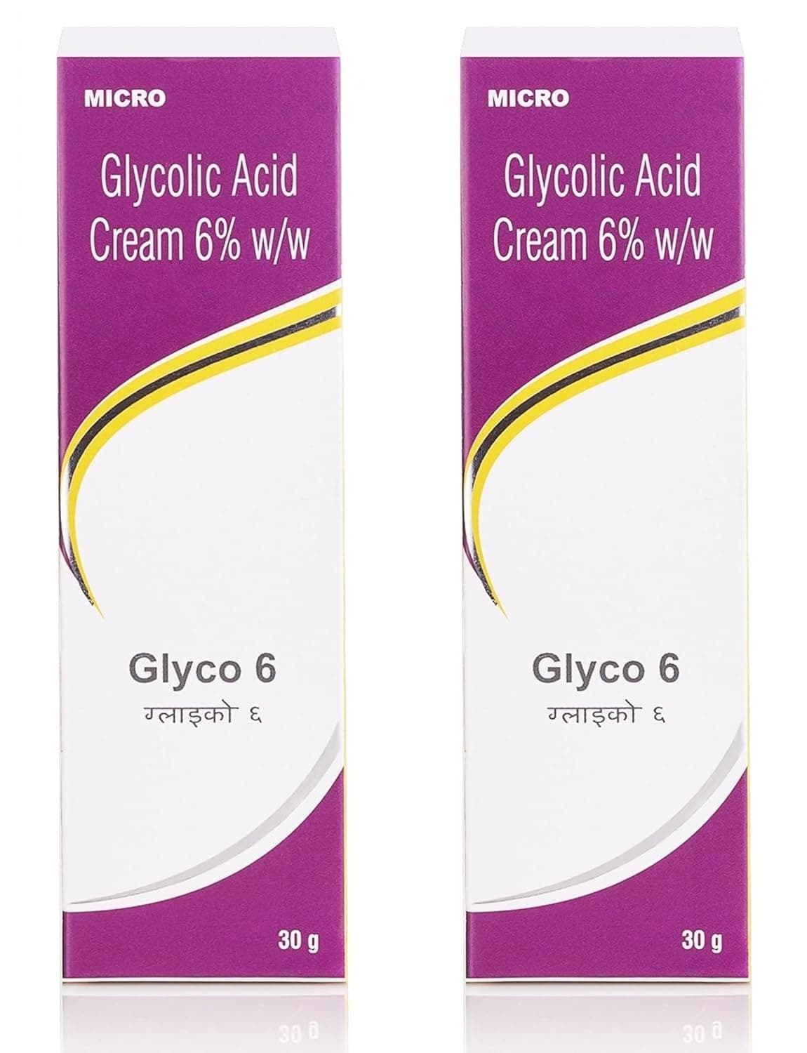 Glyco 6 Cream - 30 gm Pack of 2