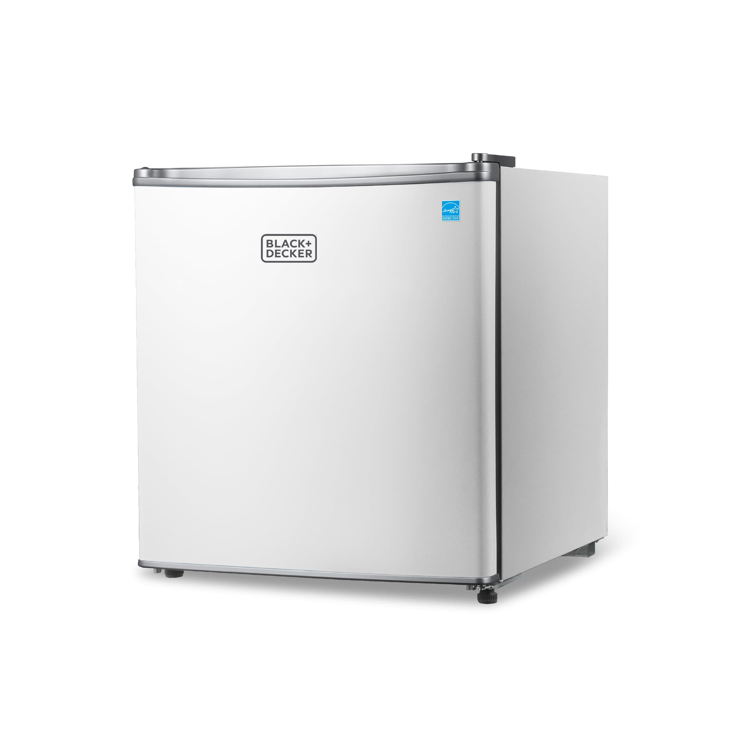 1.7 Cu. Ft. Compact Refrigerator, ENERGY STAR Certified, Single Door Mini Fridge with Chiller Compartment, Personal Fridge for Home or Dorm Room, R600a Refrigerant, BCRK17W, White