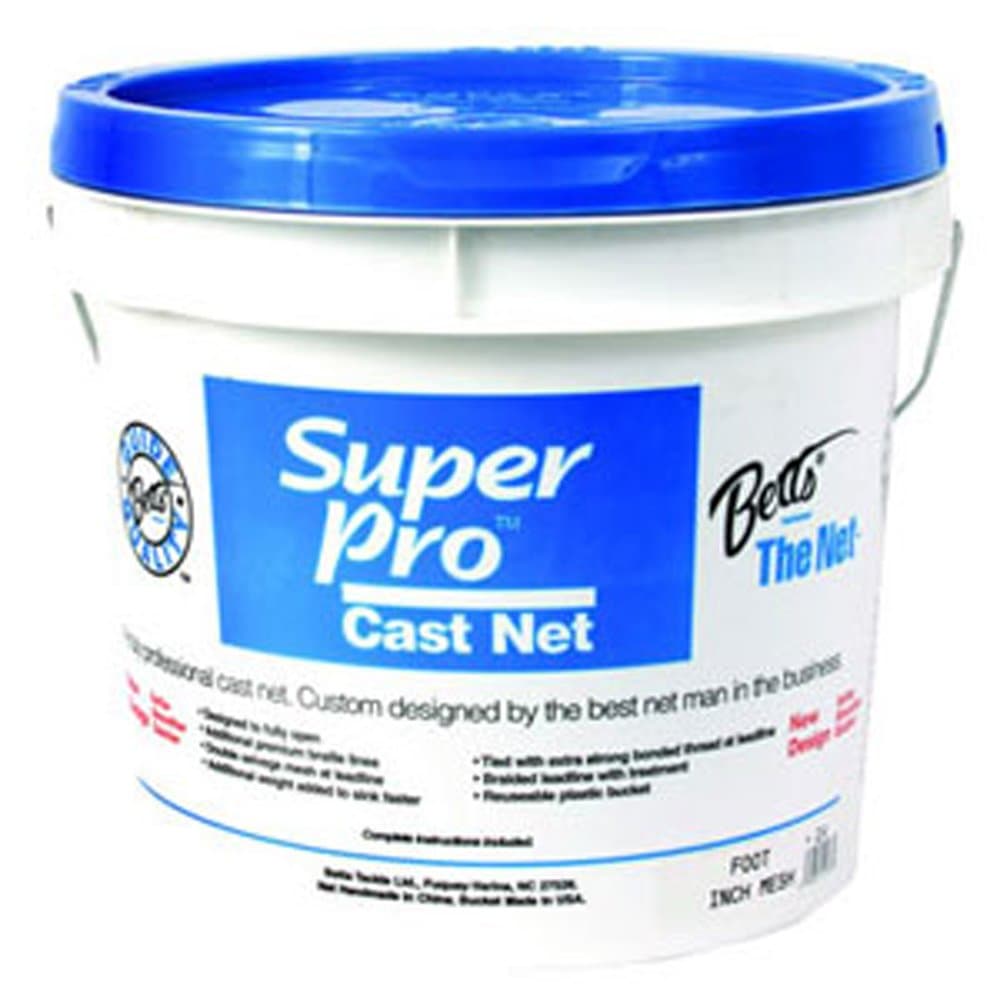 Betts Super Pro 8-Foot Mono Cast Net with 1/2-Inch Mesh