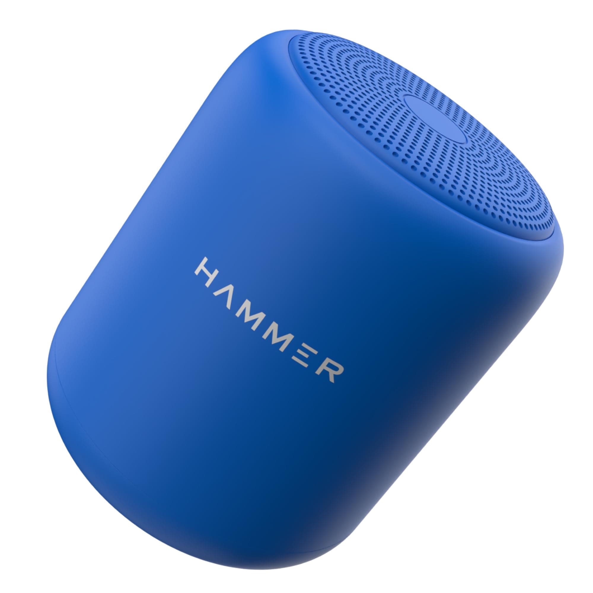 HAMMER Smash Bluetooth Speaker with 5W RMS Sound, Multi connectivity Modes, TWS Feature, IPX4 Water Resistance, Upto 4H Playtime (Blue)