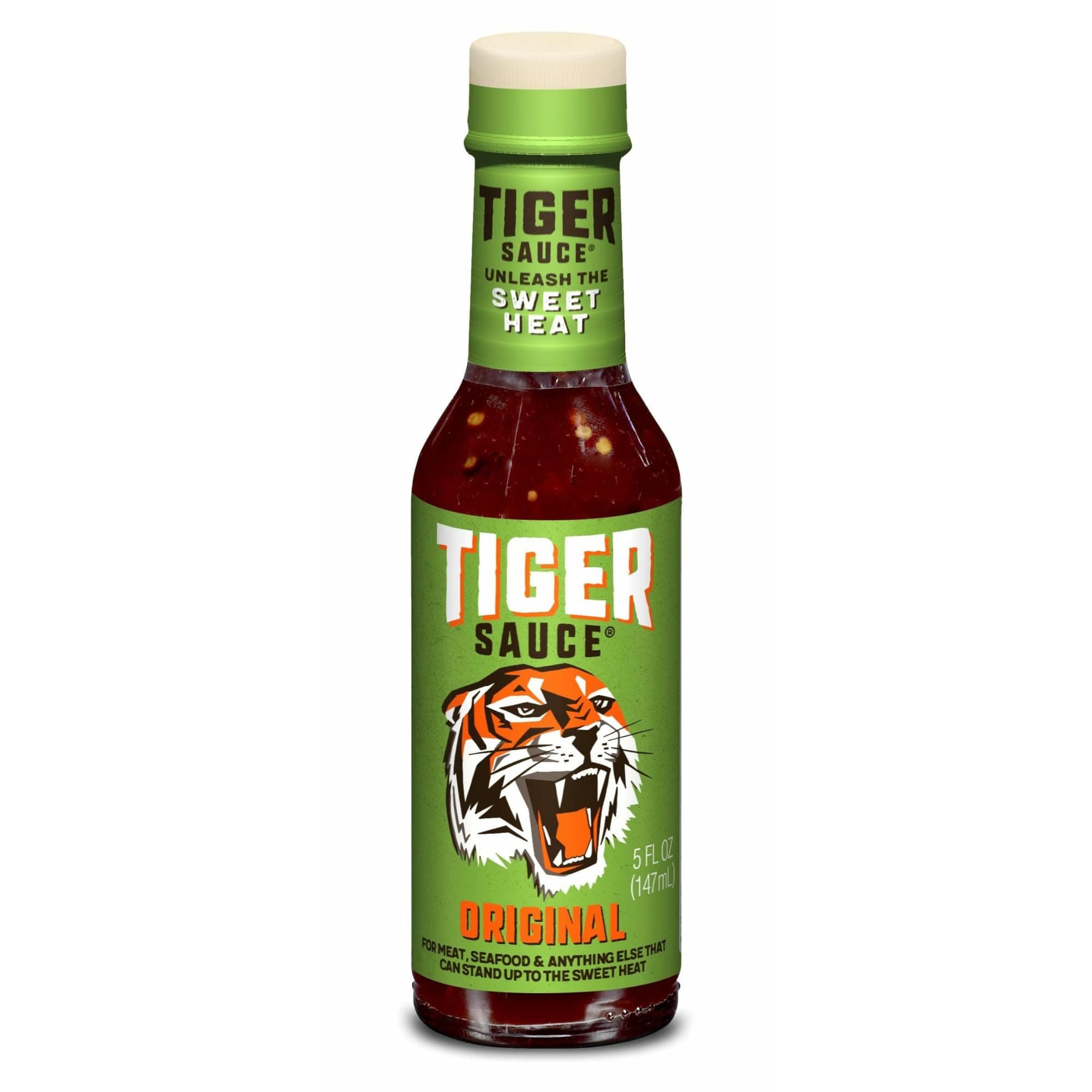 Tiger Sauce Original Hot Sauce, 5oz Bottle (Pack of 1)