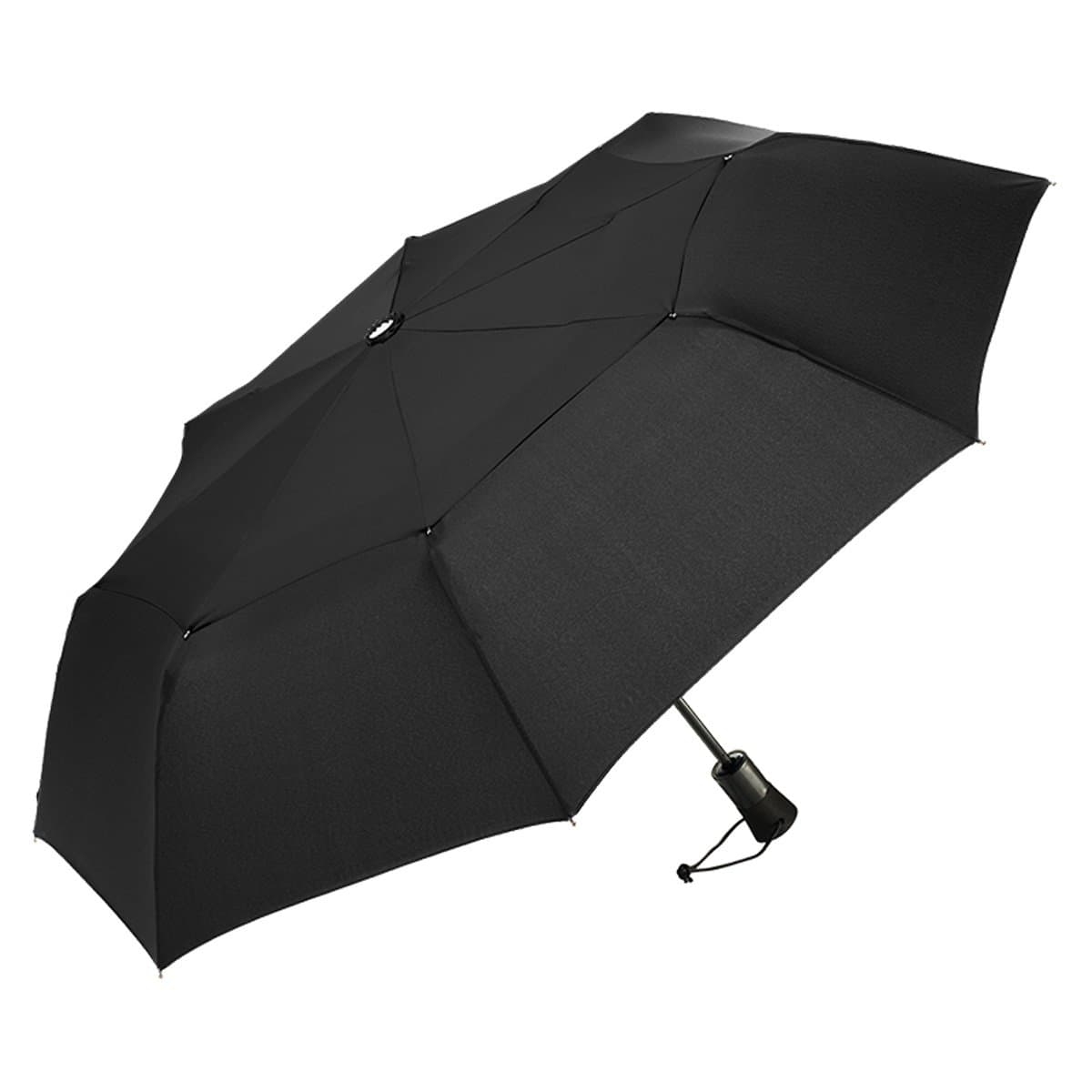 ShedRain WindPro Mini Umbrella Auto Open & Close, Black, One Size