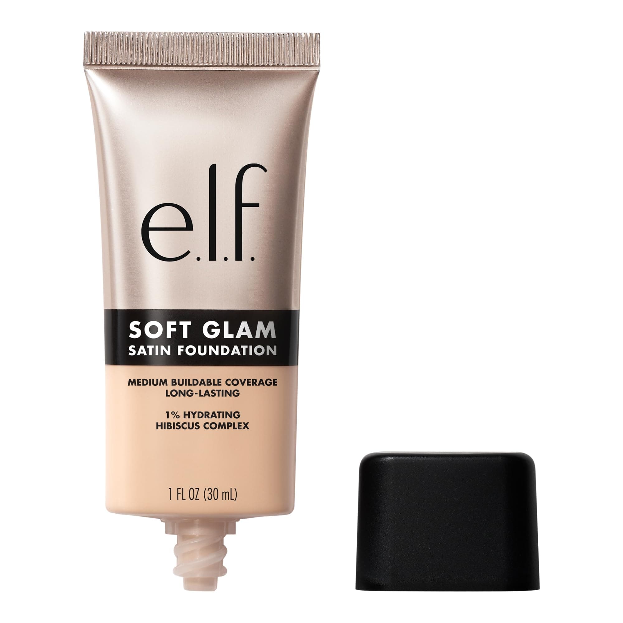 Soft Glam Foundation, Medium Coverage, Long-Lasting & Buildable Foundation For A Smooth, Satin Finish, Vegan & Cruelty-Free, 20 Light Cool