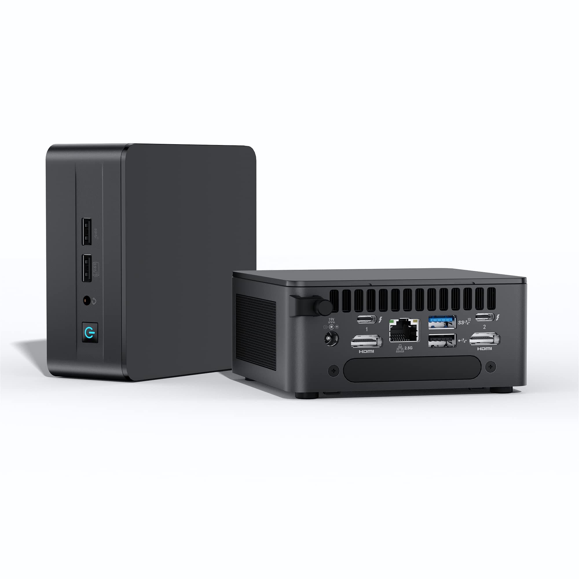 Intel NUC 12th Mini PC Wall Street Canyon Core i5-1240P Processor 32G DDR RAM 512GB SSD, Pre-in Windows 11 Pro, 12C/16T, 12M Cache, up to 4.4 GHz, HDMI 2.0, USB 3.2