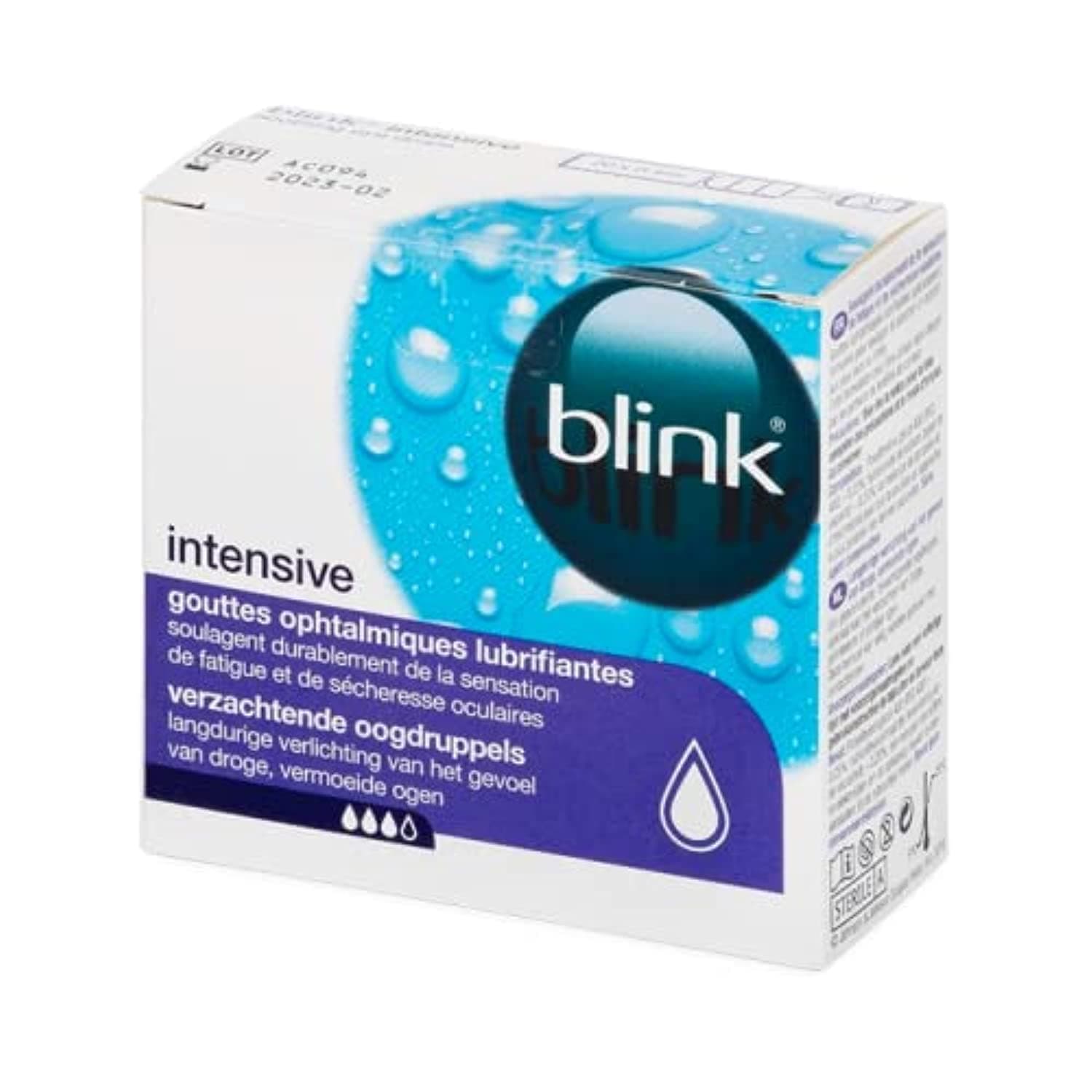 Blink Intensive Tears Eye Drops - 20 X 0.4ml