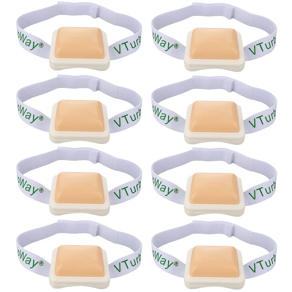8 Pack Injection Pad-Plastic Intramuscular, Injection Training Pad for Nurse, Medical Students Training Practice Pad