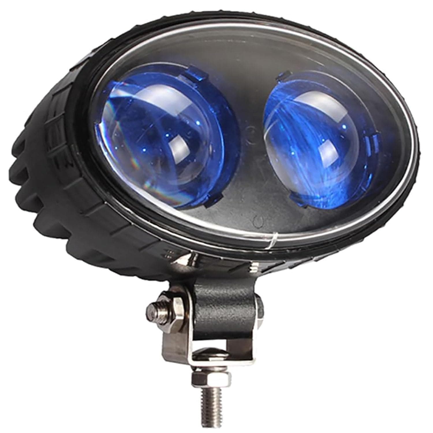 LED Forklift Safety Light Blue Spot Light, Warehouse Safe Warning Light 8W Led Chip 10V-100V Wide Voltage 250LM