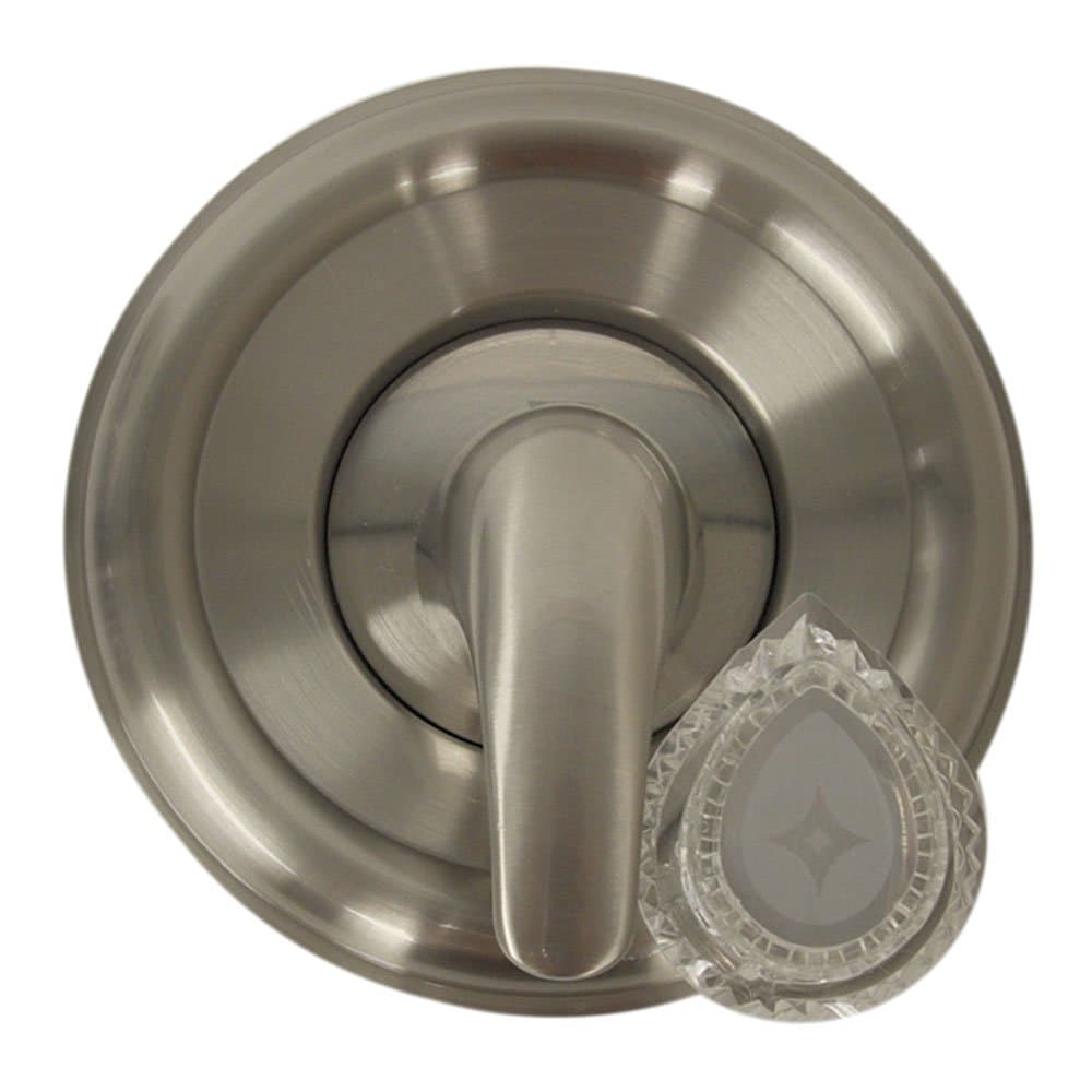 (10002) Universal Moen Trim Kit for Single-Handle Shower Valves, Compatible for Moentrol Series, Brushed Nickel