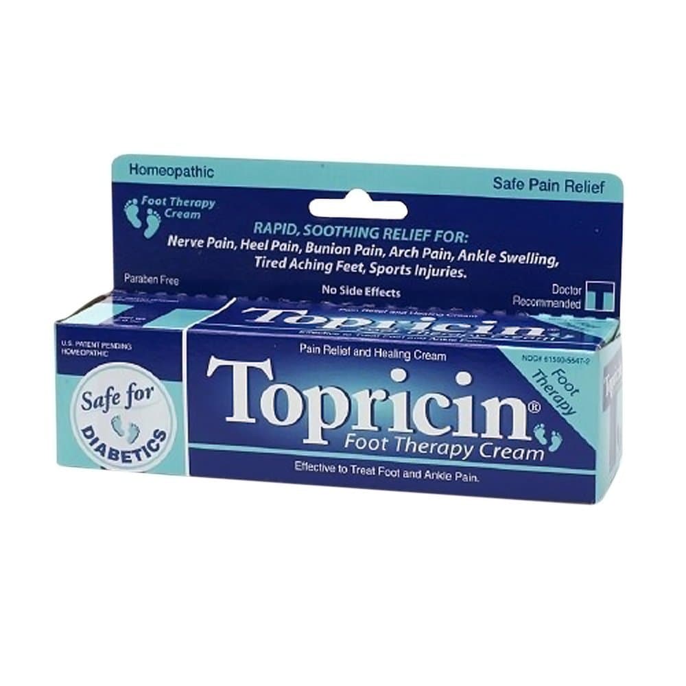 TopricinFOOT THERAPY CREAM 2 OZ, 2 pack