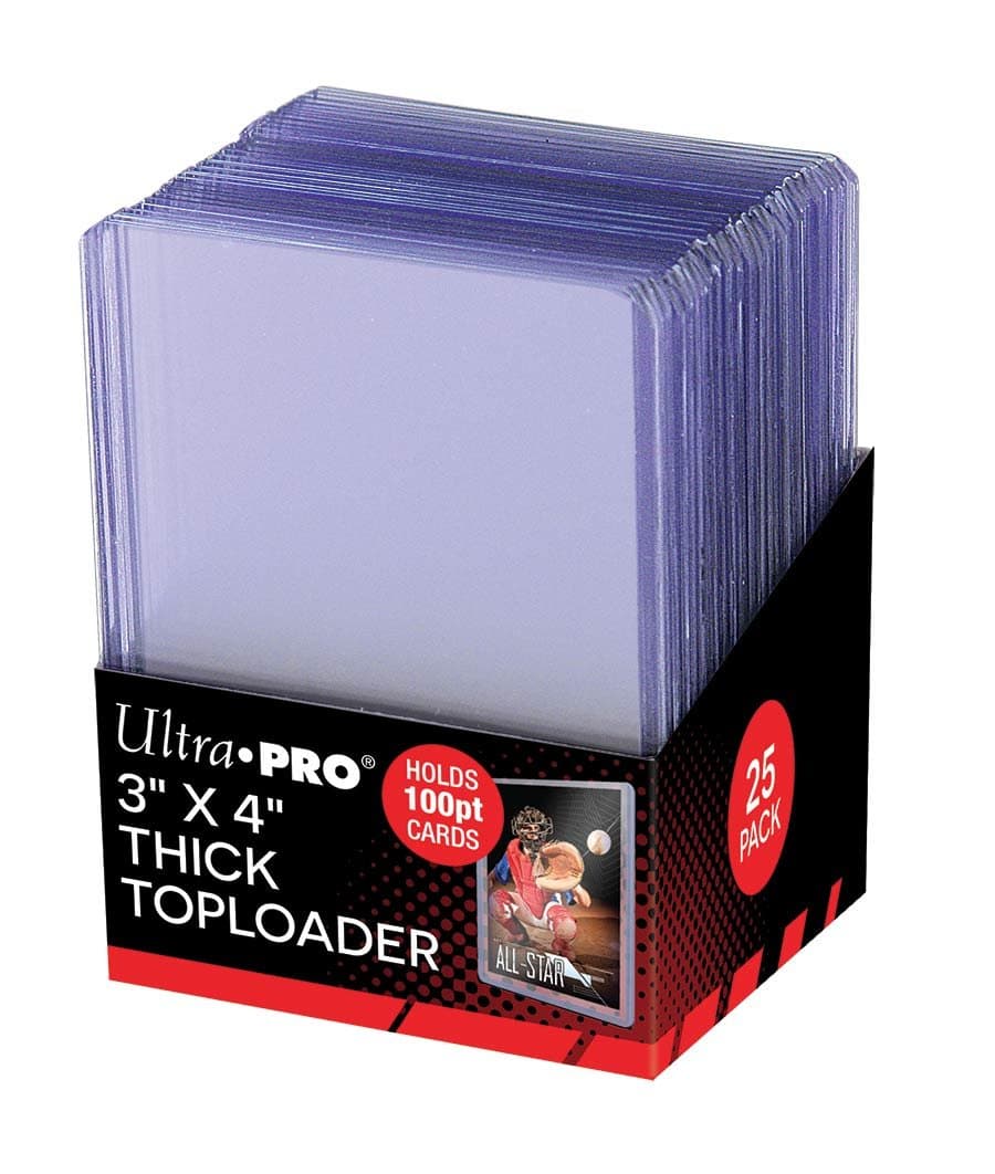 Ultra-Pro 194042 3" X 4" Super Thick Toploader Game