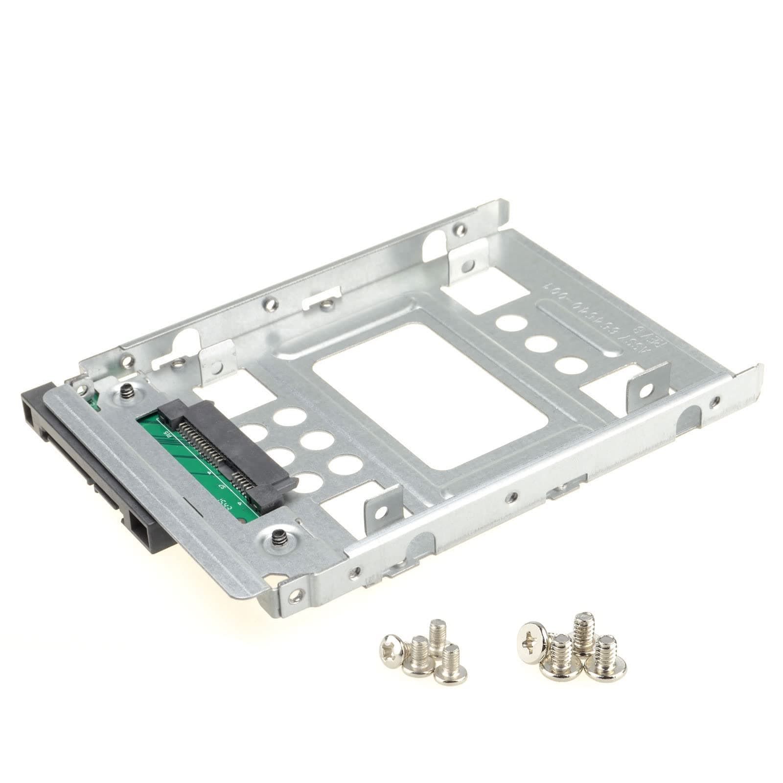 2.5" SSD to 3.5" SATA Hard Disk Drive HDD Adapter Caddy Tray CAGE Hot Swap Plug