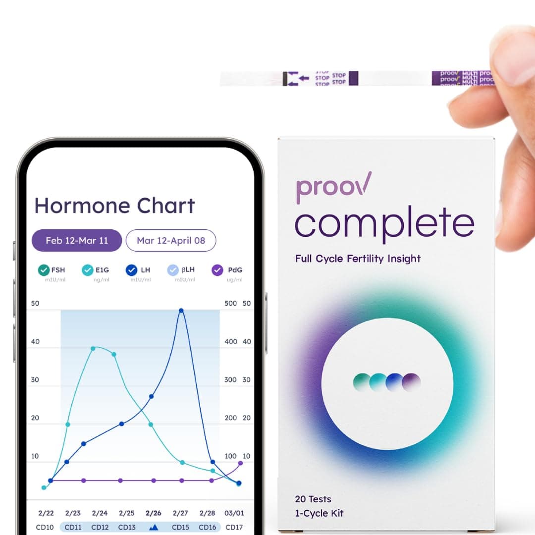 Complete Fertility Testing System | Help Test Your Fertility at Home | Medical-Quality at Home Tests