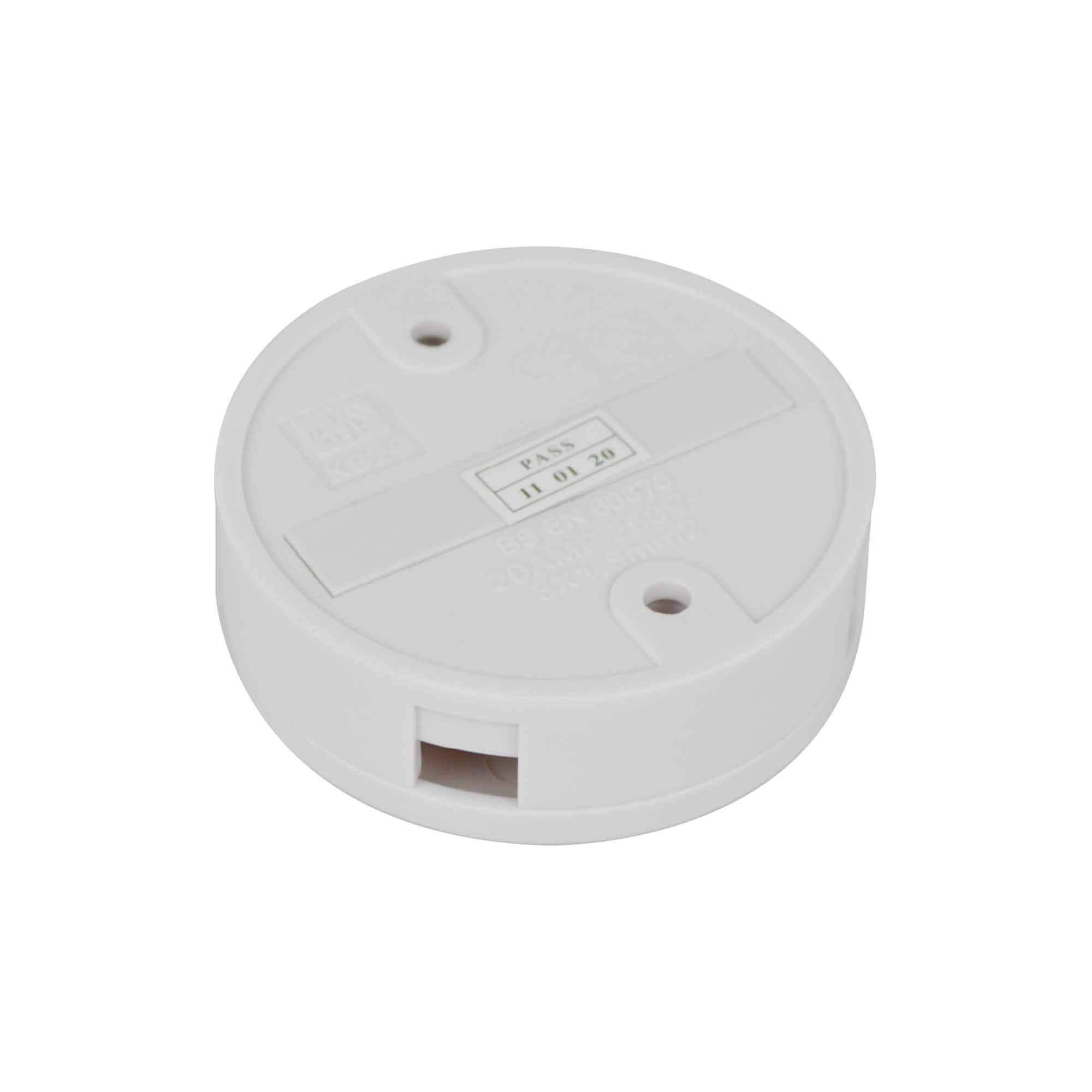 STATUS 20A 4 Terminal Electrical Junction Box, White - (20SRJBX4)