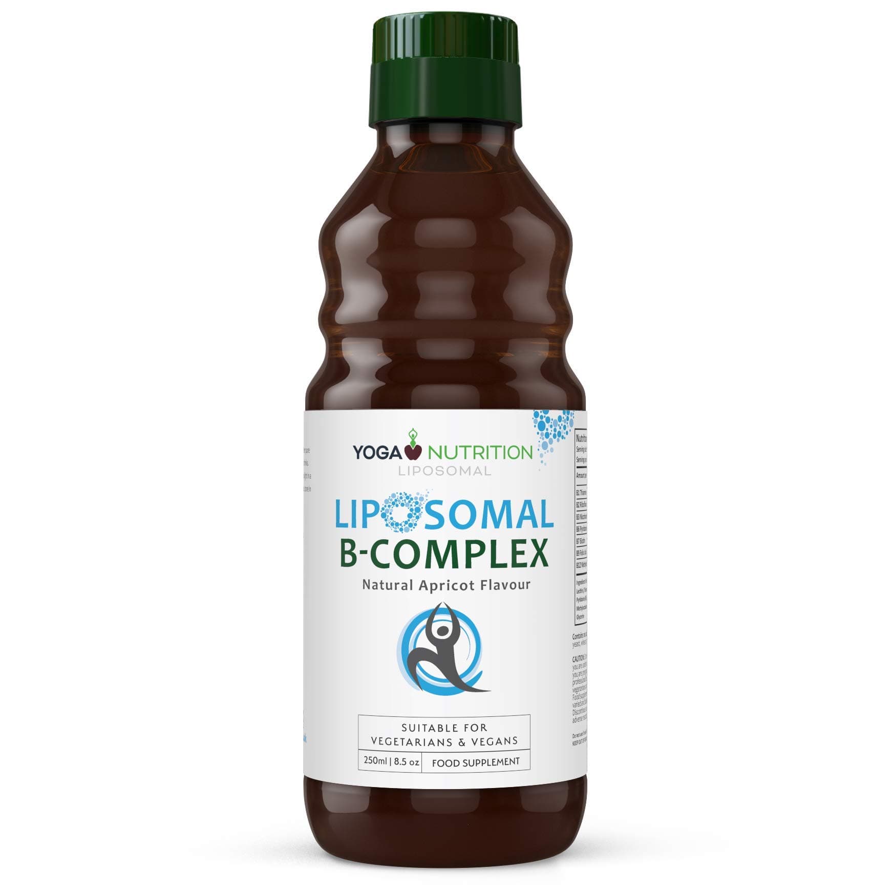 Liposomal Liquid Vitamin B Complex 250ml (Large) – High Strength, Liposomal Maximum Absorption B Vitamins, Boosts Immune System, Energy - Yoga Nutrition