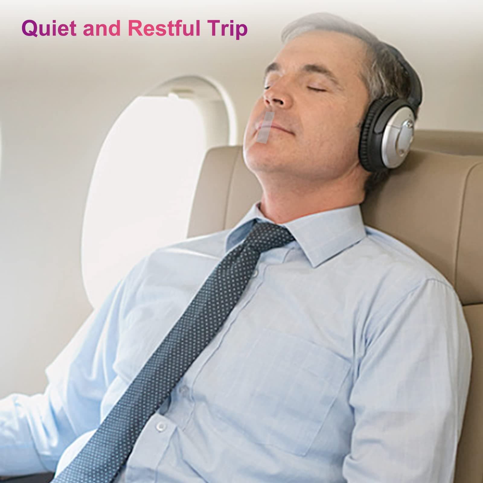 Aliver Mouth Tape For Sleeping (2.5Cm X 3.6M), Nasal Breathing Strips Sleeping. Anti Snoring Devices Adults, Relief And Quality Improvement