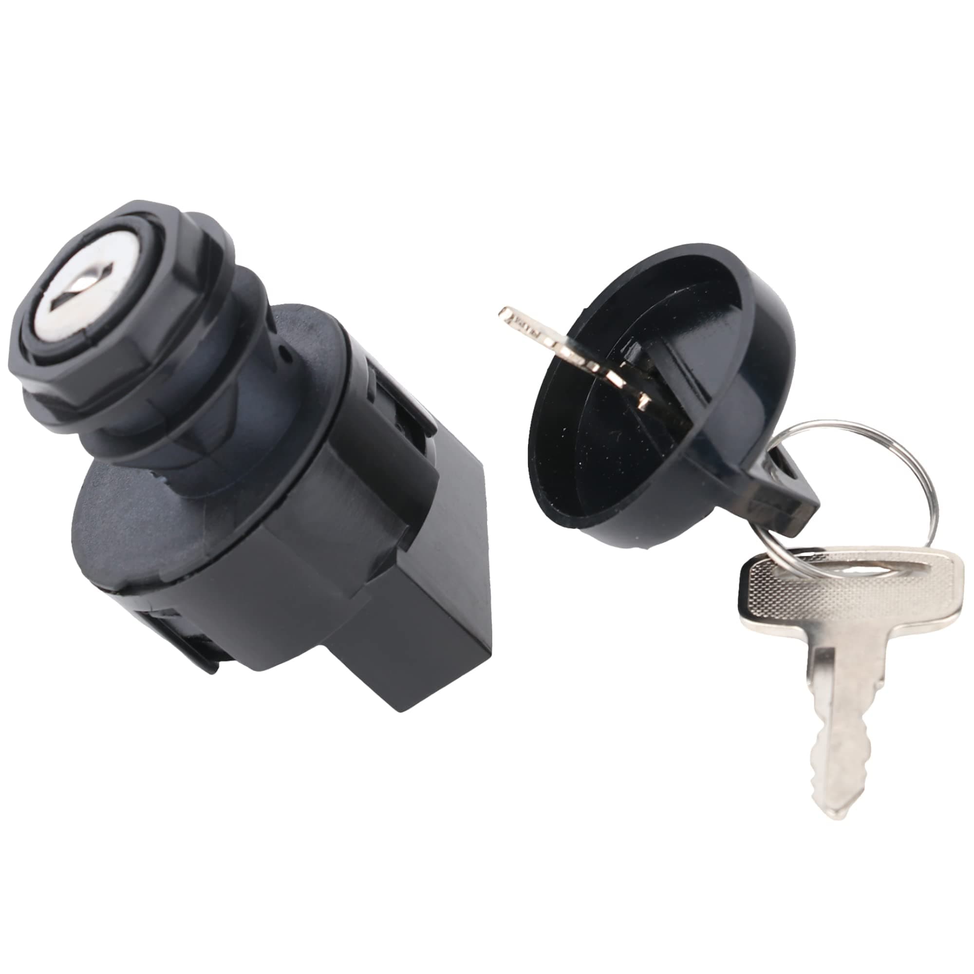 Ignition Key Switch 3 Position 6 Pins for 2001-2018 Polaris Ranger, RZR, Sportsman,170 300 325 400 425 450 500 550 570 600 700 800 850 900 1000 4,XP,X2,Crew,EV,HD,S Replace 4011002 4012165 4010390