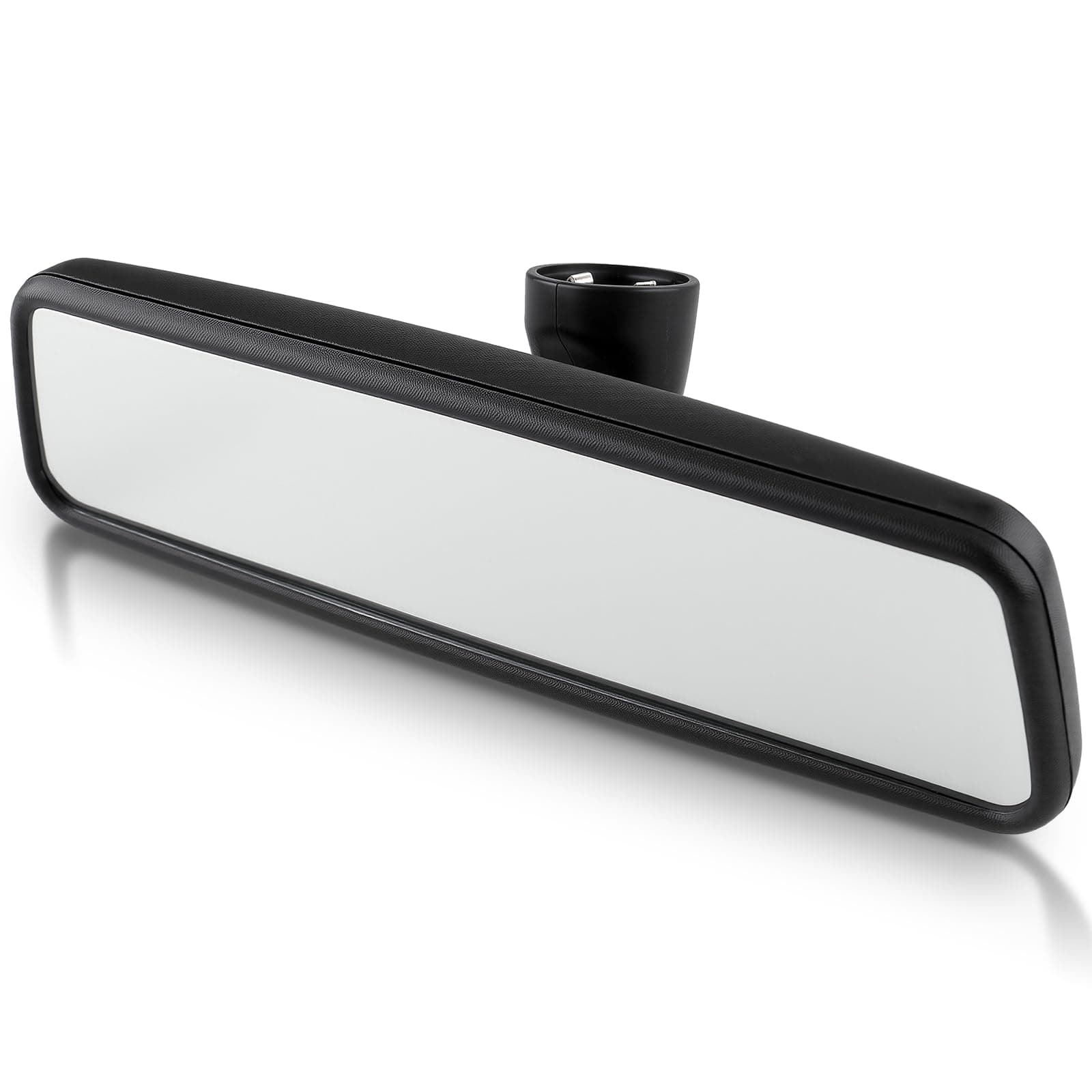 Black Rear View Interior Mirror Compatible with VW Golf MK4/MK5/MK6 Jetta Passat B5 Bora Rearview Mirror, Replace 18D 857 511, 3C0857511, 3B0857511H, 3B0857511G, for Jetta Rear View