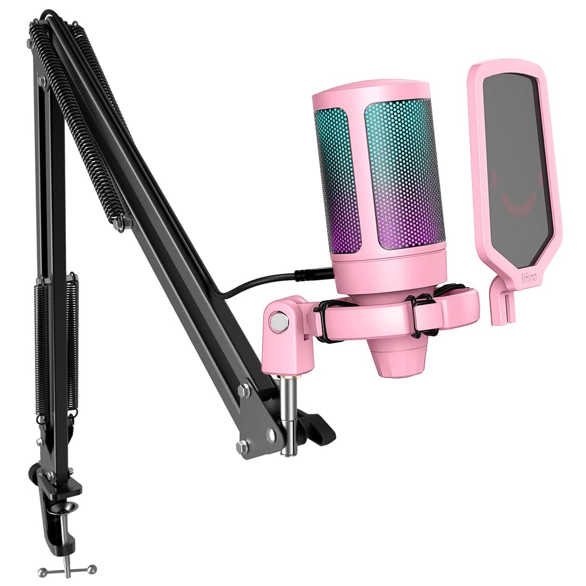 Streaming Gaming Microphone Kit (A6T Pink)